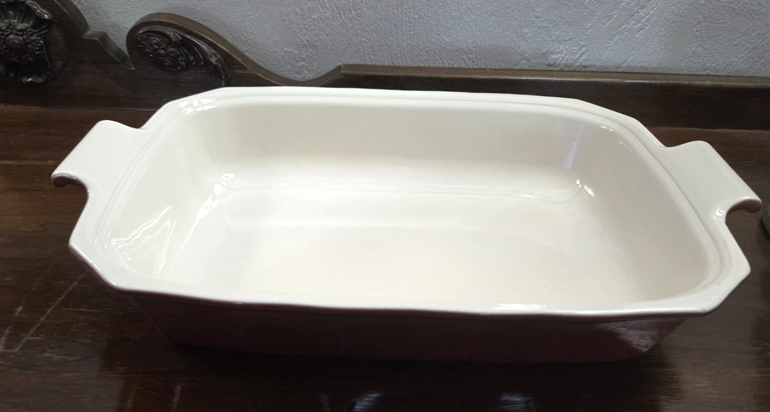 Emile Henry France for Williams-Sonoma Cranberry Red Stoneware Lasagna Baker