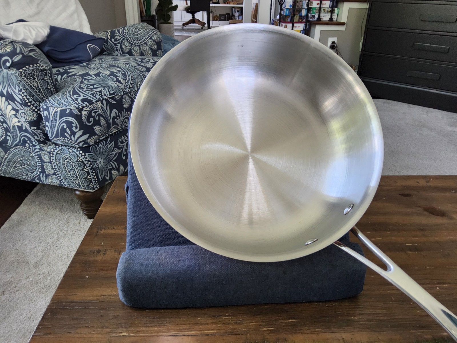 Martha Stewart Everday Cookware Copper Clad Sauté Frying Pan 9.5”