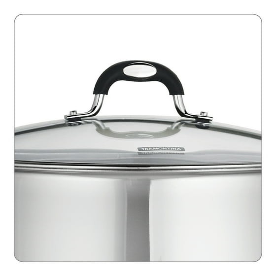 Tramontina 16Qt Stainless Steel Stock Pot with Lid