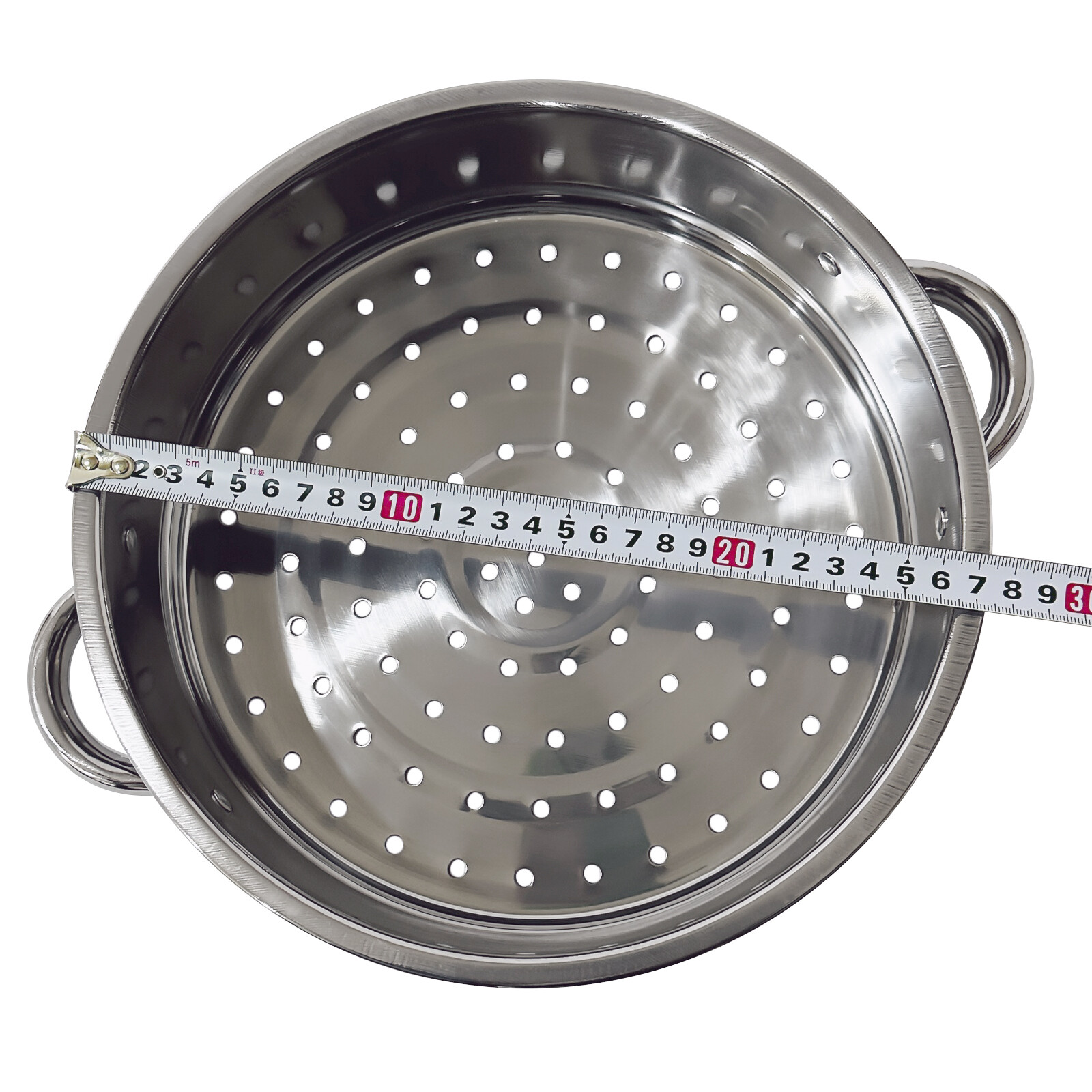 5 Tier 28cm Stainless Steel Steamer Set Dumpling Manty Steamer Pot Glass Lid