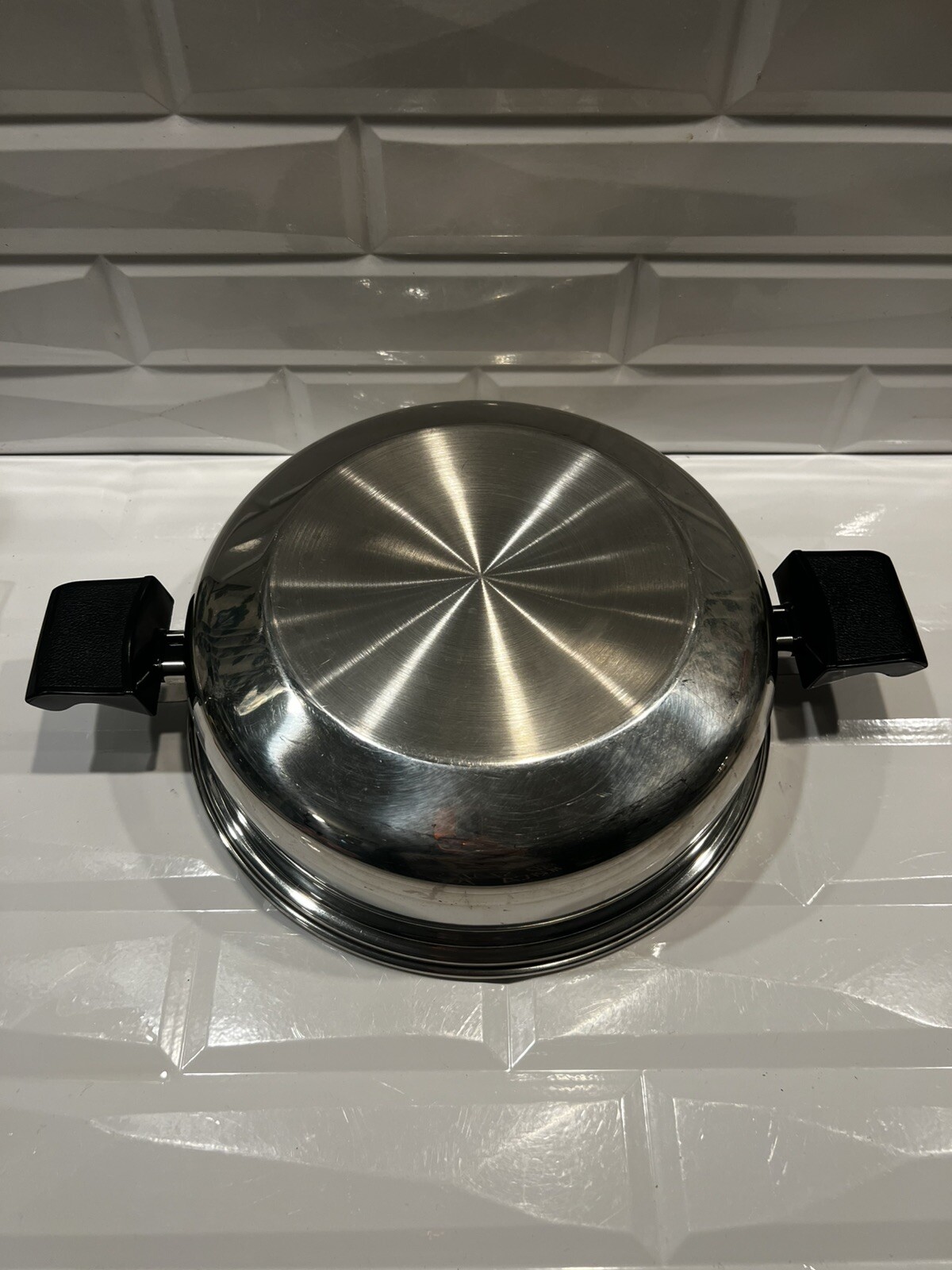 NEW ERA T-304 Stainless Steel 11″ Dome Lid Made in USA
