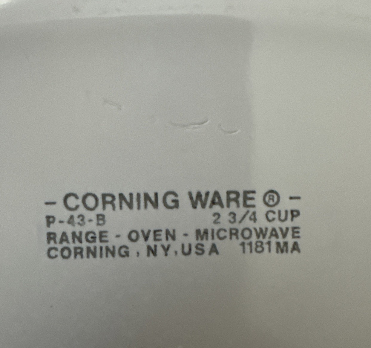 2 Corning Ware Spice O Life P-43-B Square Casserole Dishes 2 3/4 Cup No Lid