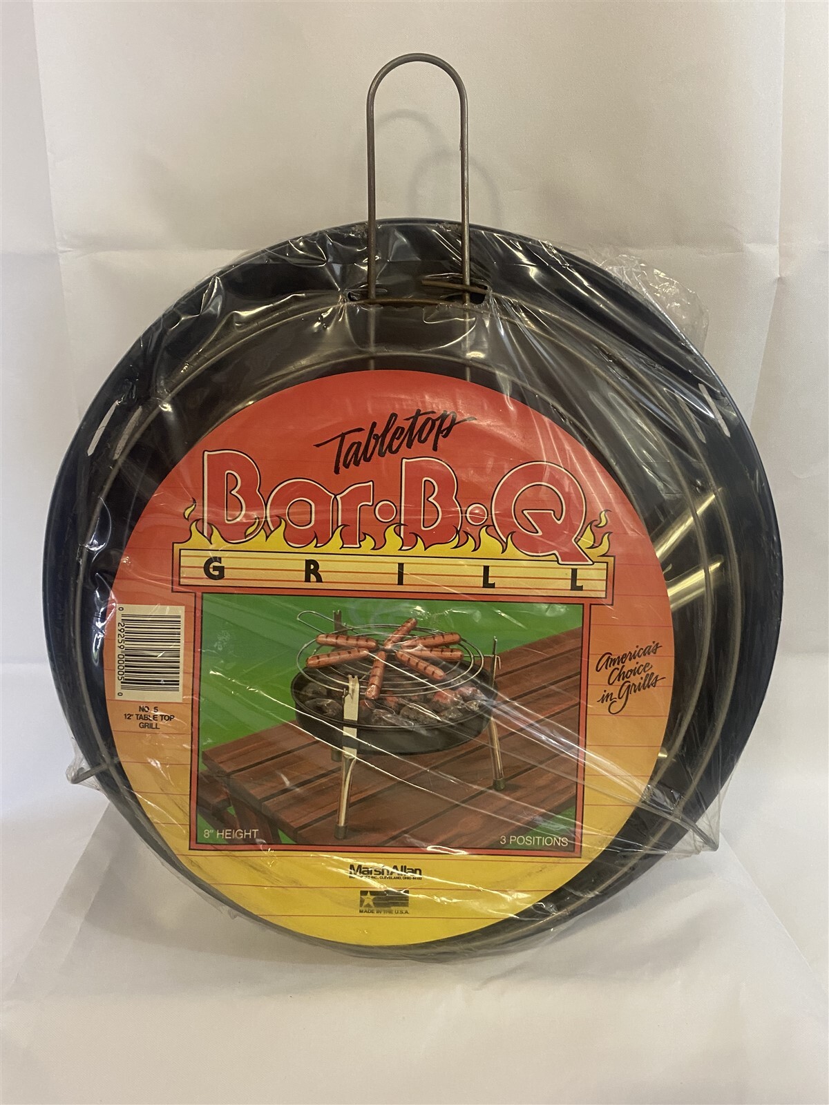 Marsh Allan VINTAGE Tabletop Bar – B – Q No.5 Three Position Grill