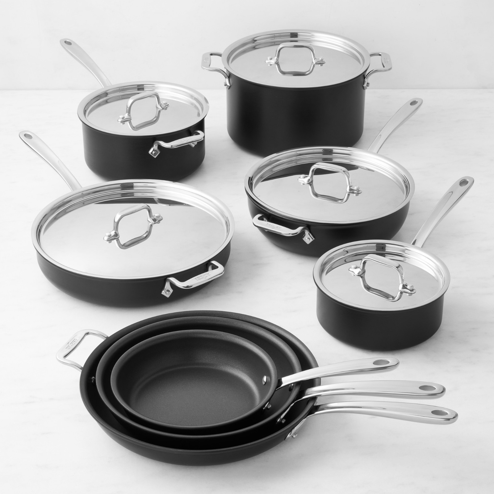 All-Clad NS Pro Nonstick 13-Piece Cookware Set, Ships Free from US