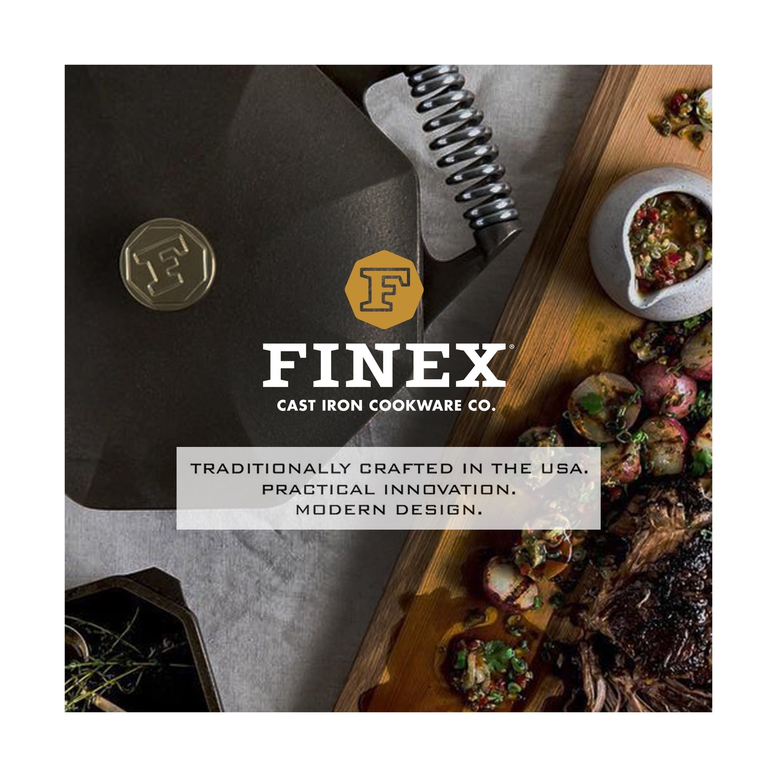 FINEX 5-Quart Cast Iron Dutch Oven, Modern Heirloom, Handcrafted in the USA, …