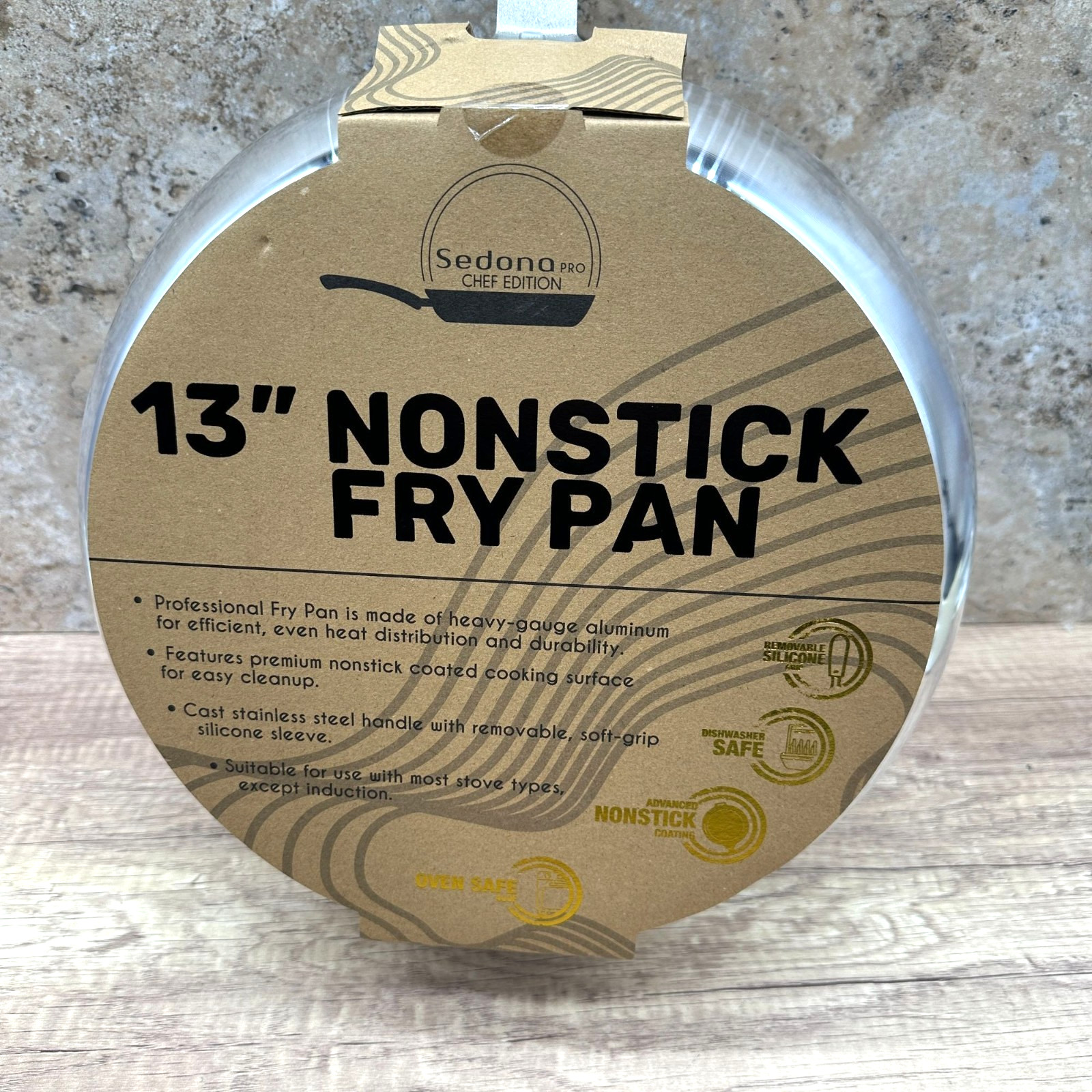 Sedona Chef Edition 13″ Nonstick Fry Pan Oven Safe, Dishwasher Safe New