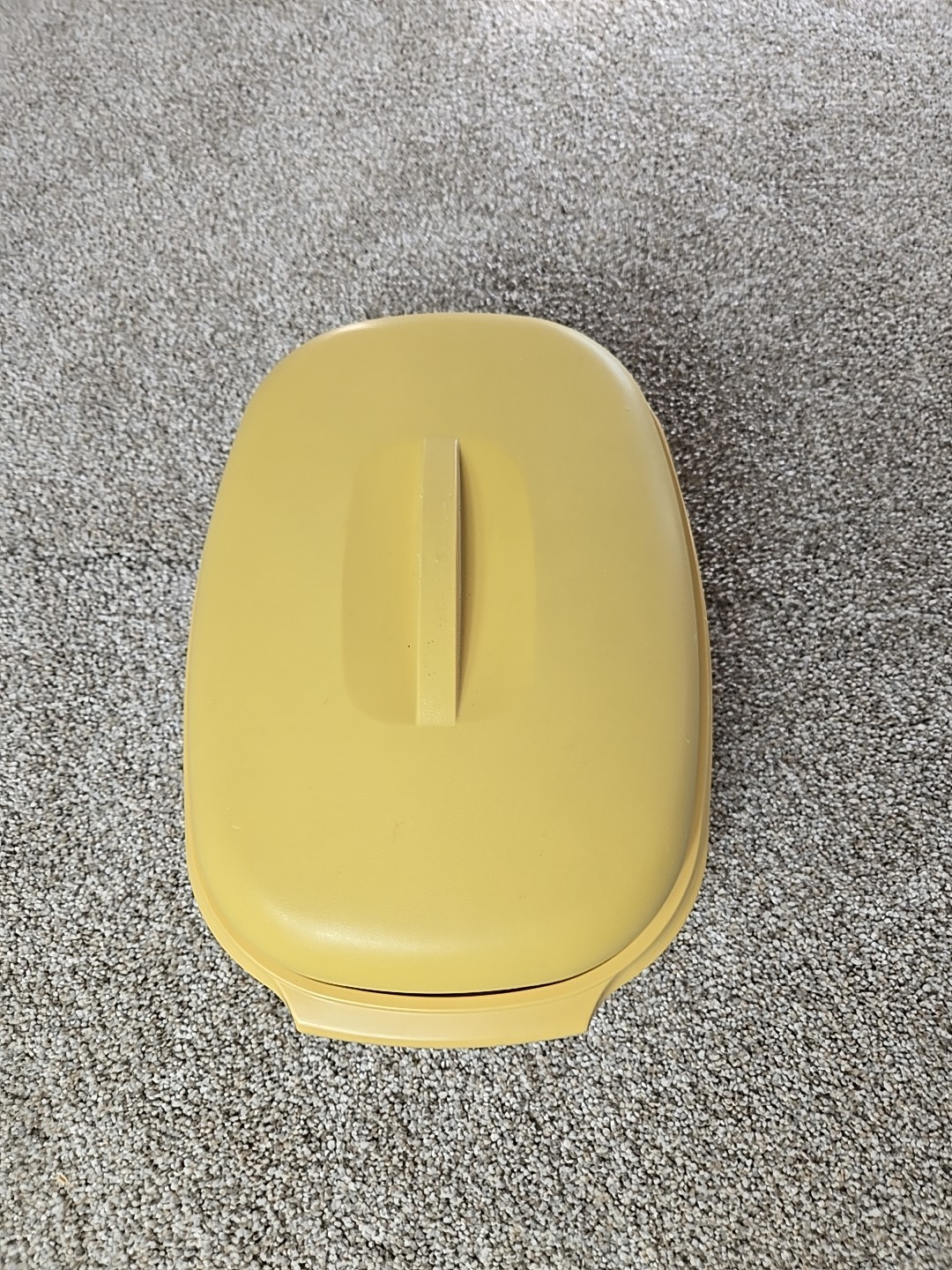 Tupperware Harvest Gold Microwave Vegetable Rice Steamer 3 Piece