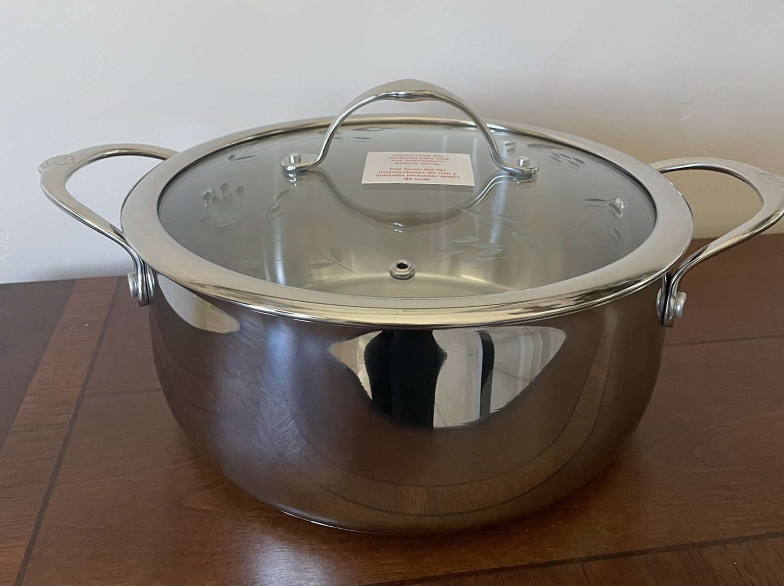 New princess house Heritage signature 4.0 QT. casserole #3672