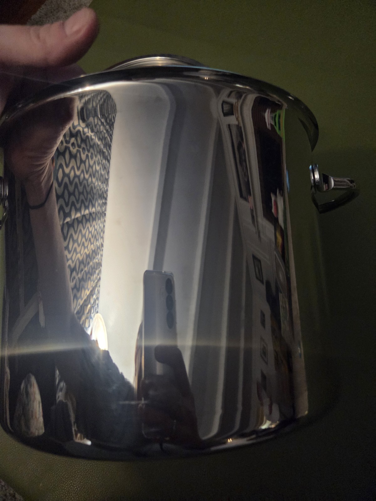 Cuisinart 9 Qt. Stock Pot Stainless Steel Stockpot w/Lid Model 966-24