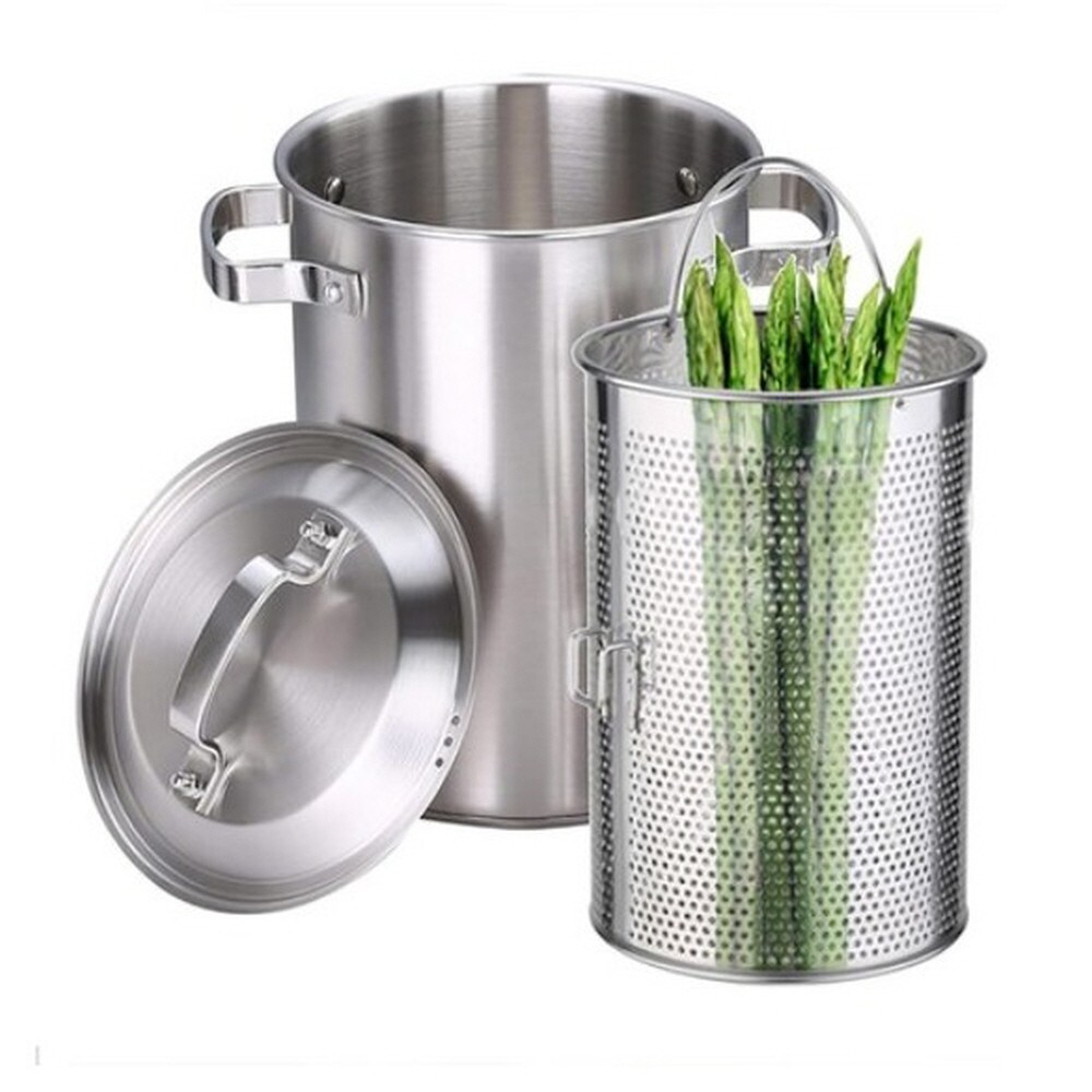 Chef Line Premium Induction 304 Stainless Steel Pasta Pot 4.3L Gas Stove Oven