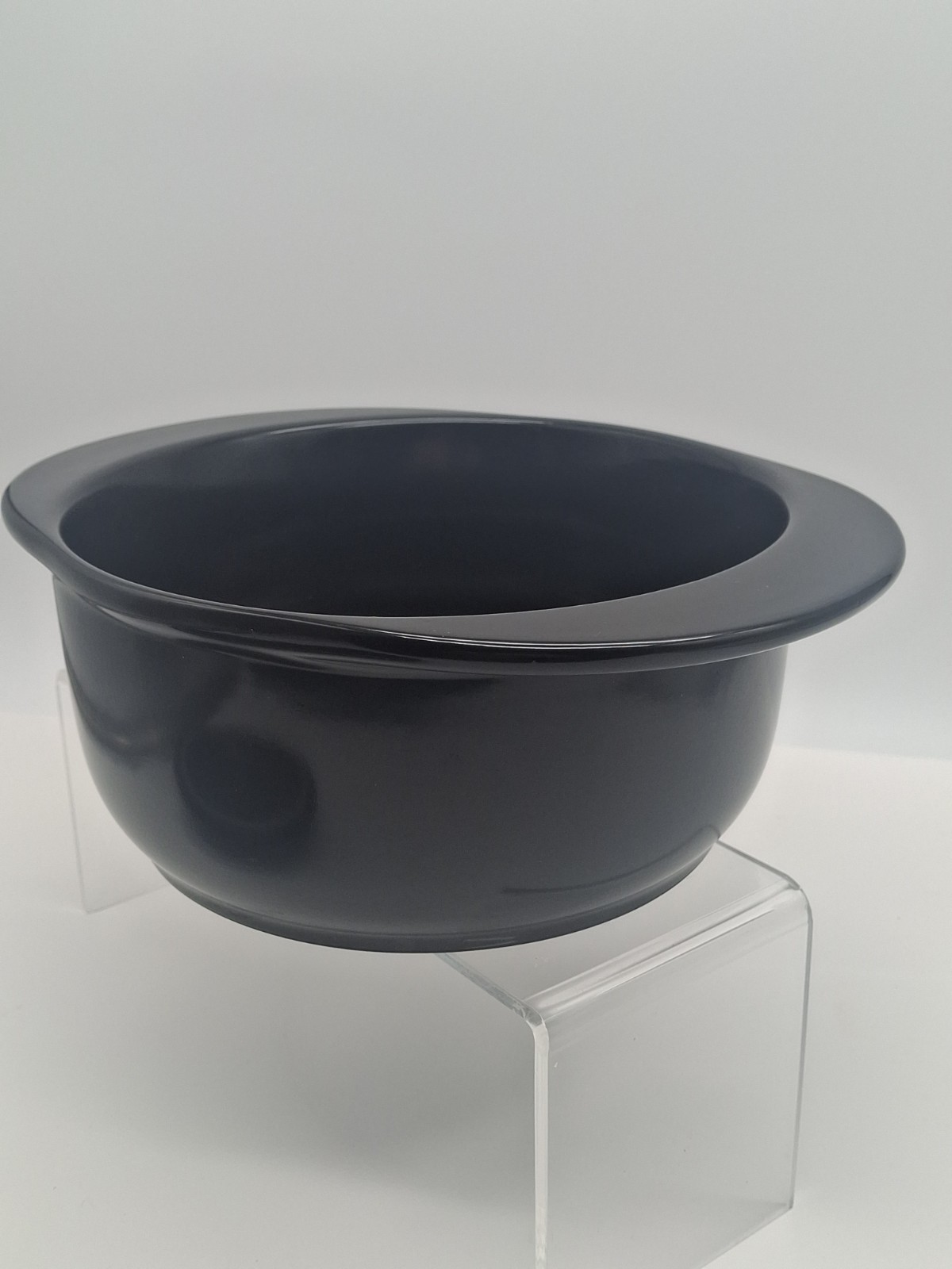 Xtrema Sauce Pot 2.5 qt W/Lid Black Ceramic Stovetop Microwave Oven Safe