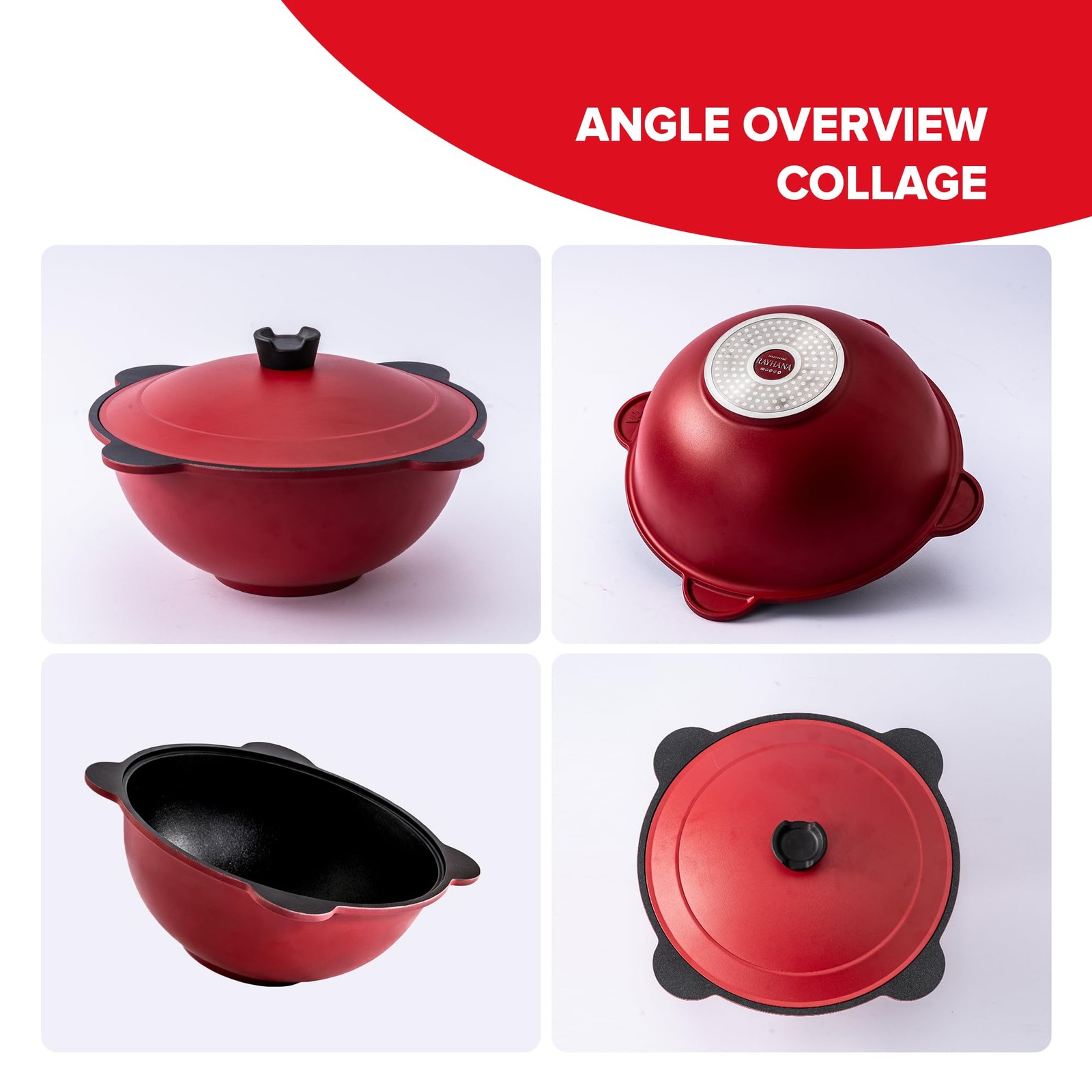 Qabili Pilaf Pot – Traditional Afghan Pilau Pot with Non-Stick Coating, Perfe…