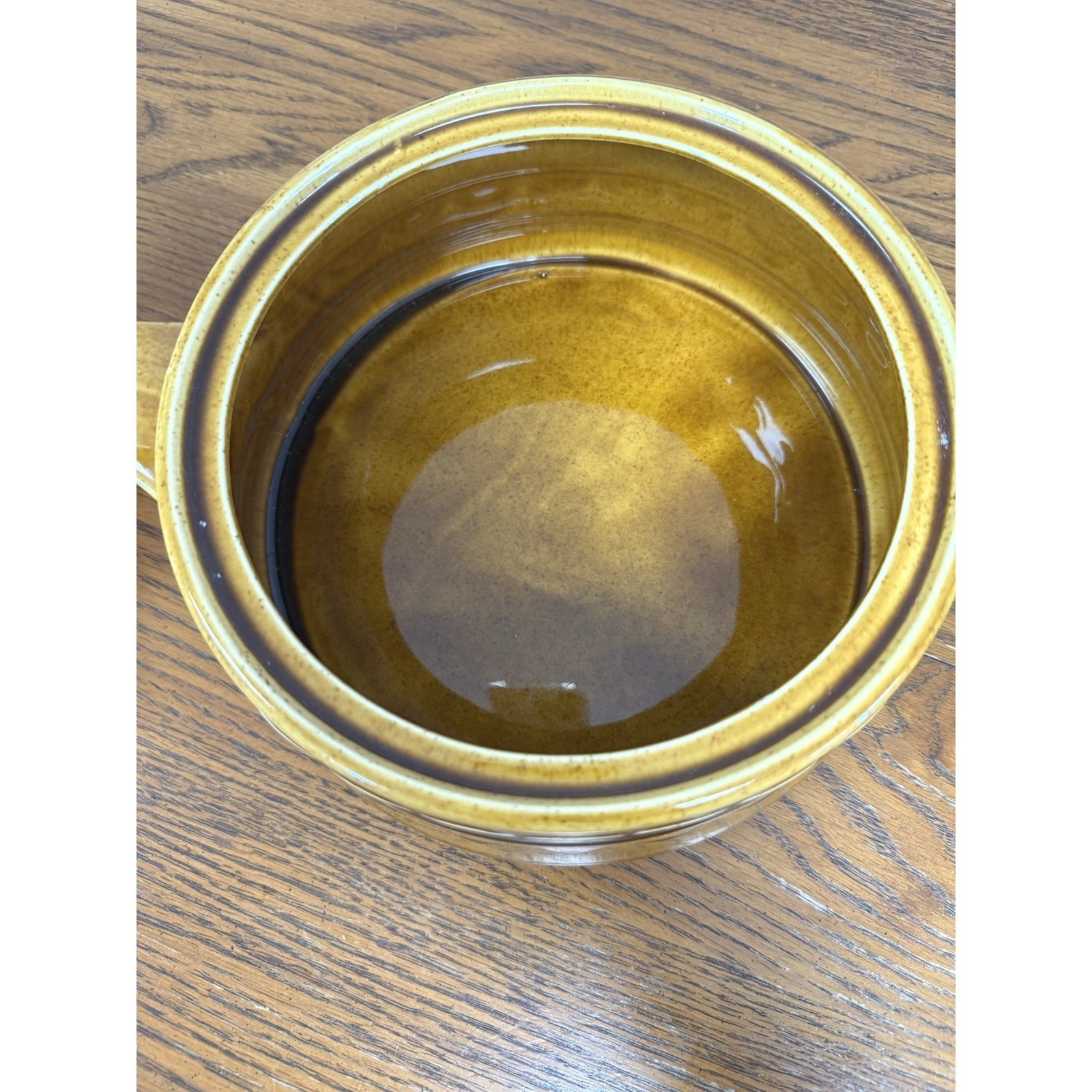 Vintage Homer Laughlin Sheffield Granada Casserole Harvest Gold w/Lid 70’s