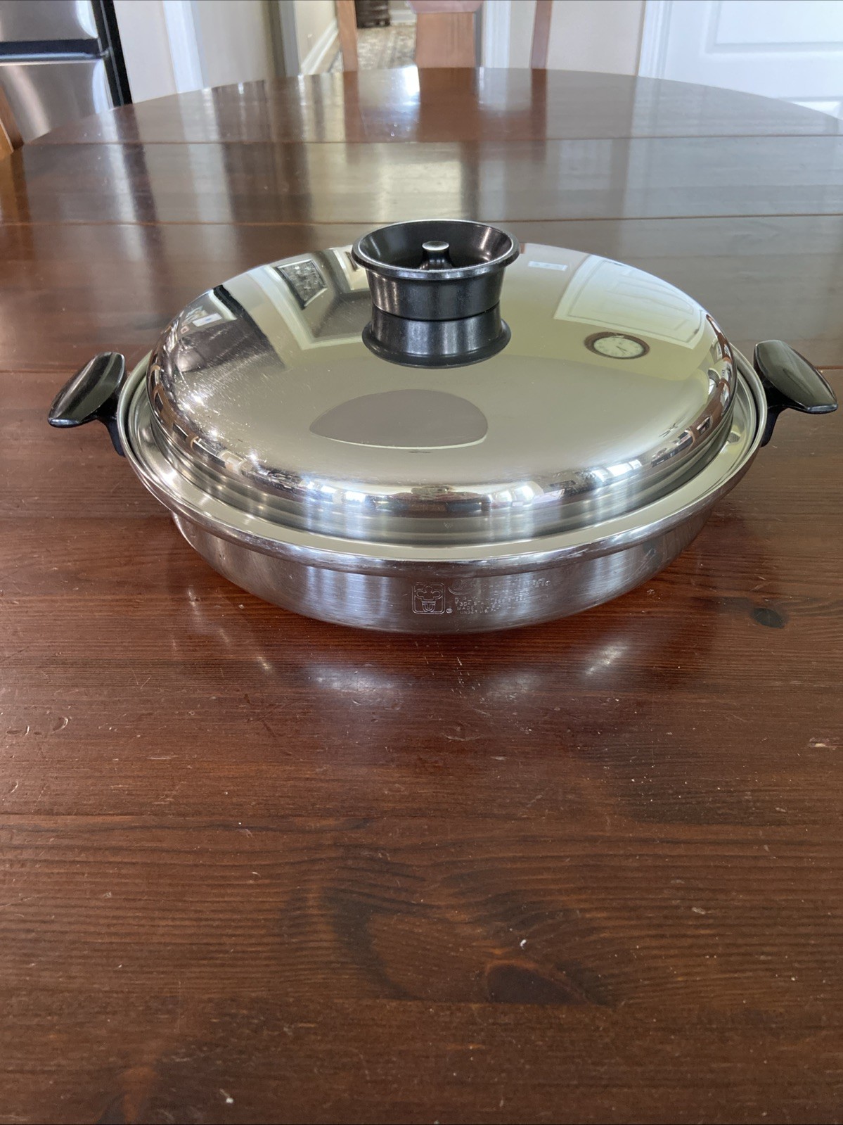 Townecraft Chef’s Ware 12” Family Skillet Fry Pan 5 Ply Multi Core T304 SS