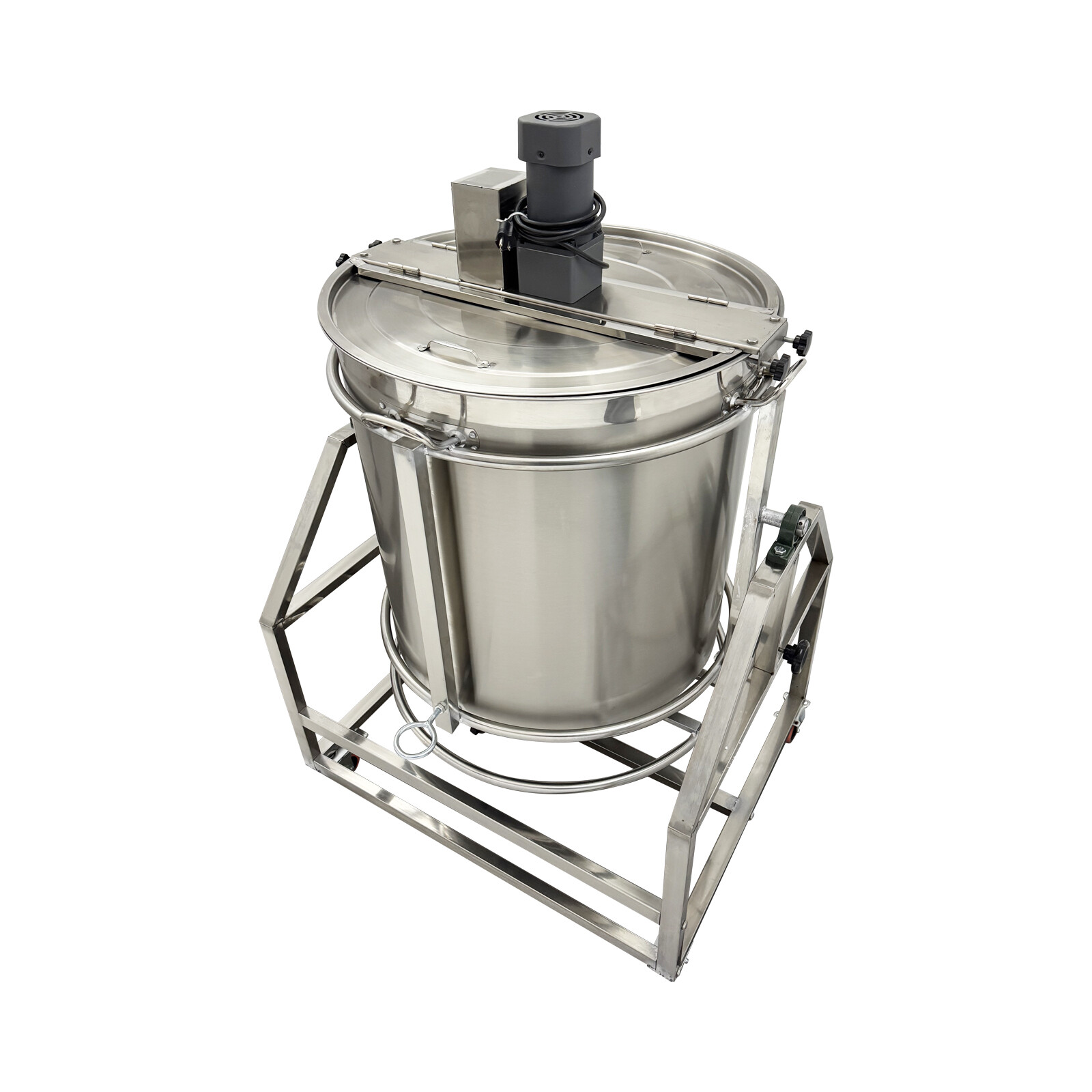 110V Automatic Hot Pot Bottom Frying Machine Commercial Sauce Boiling Machine
