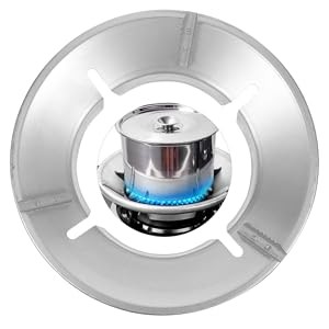 Windproof Wok Ring Gas Stove Holder 10.03X10.03X2.75 Inch Cast