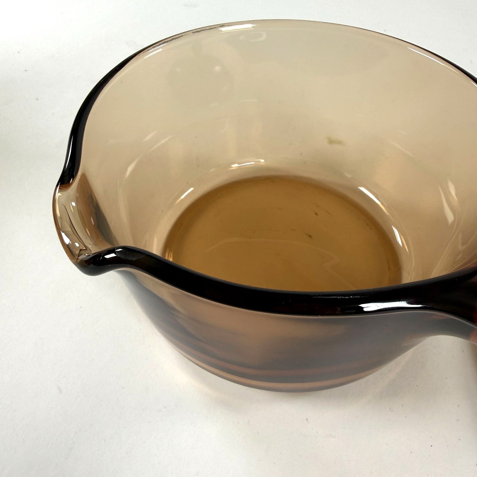 Vision Corning Ware USA 1L Sauce Pan Pot w/Pour Spout Pyrex Lid V1C Vintage