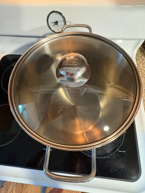 Williams Sonoma Kim/Korea 12 Quart Stainless Steel Pot 18/10 with Lid