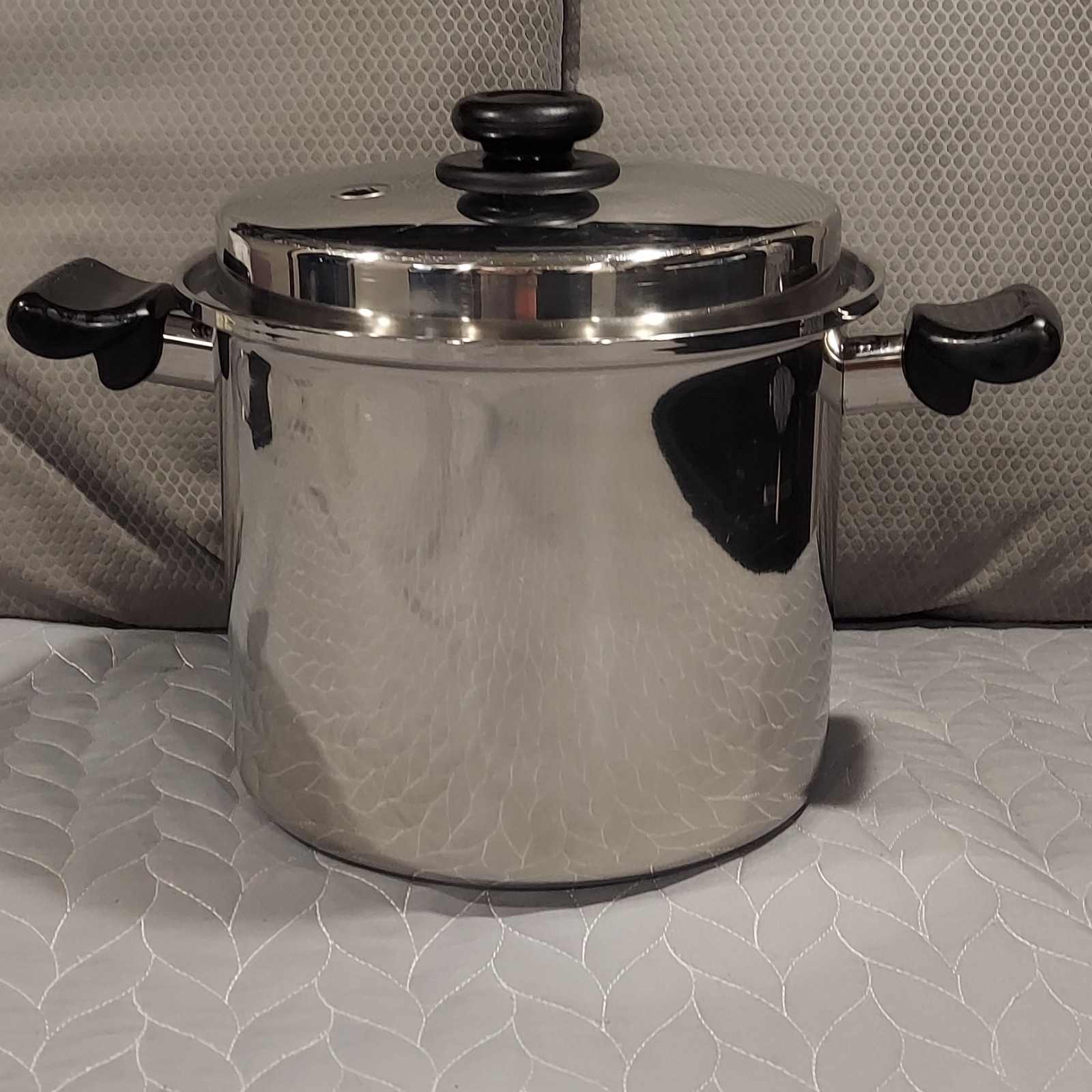 Saladmaster 10 Qt Stockpot T304S Surgical Stainless ORIGINAL LID Excellent VTG