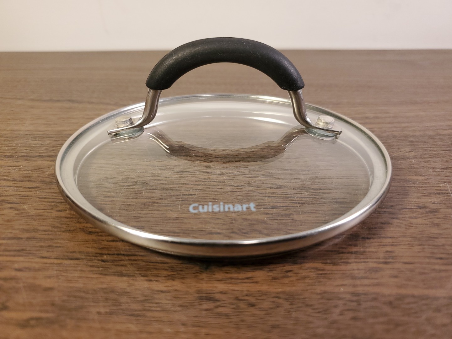 Replacement Cuisinart Glass Stainless Lid Only 5-1/4″ x 5-3/4″ for Saucepan Pot