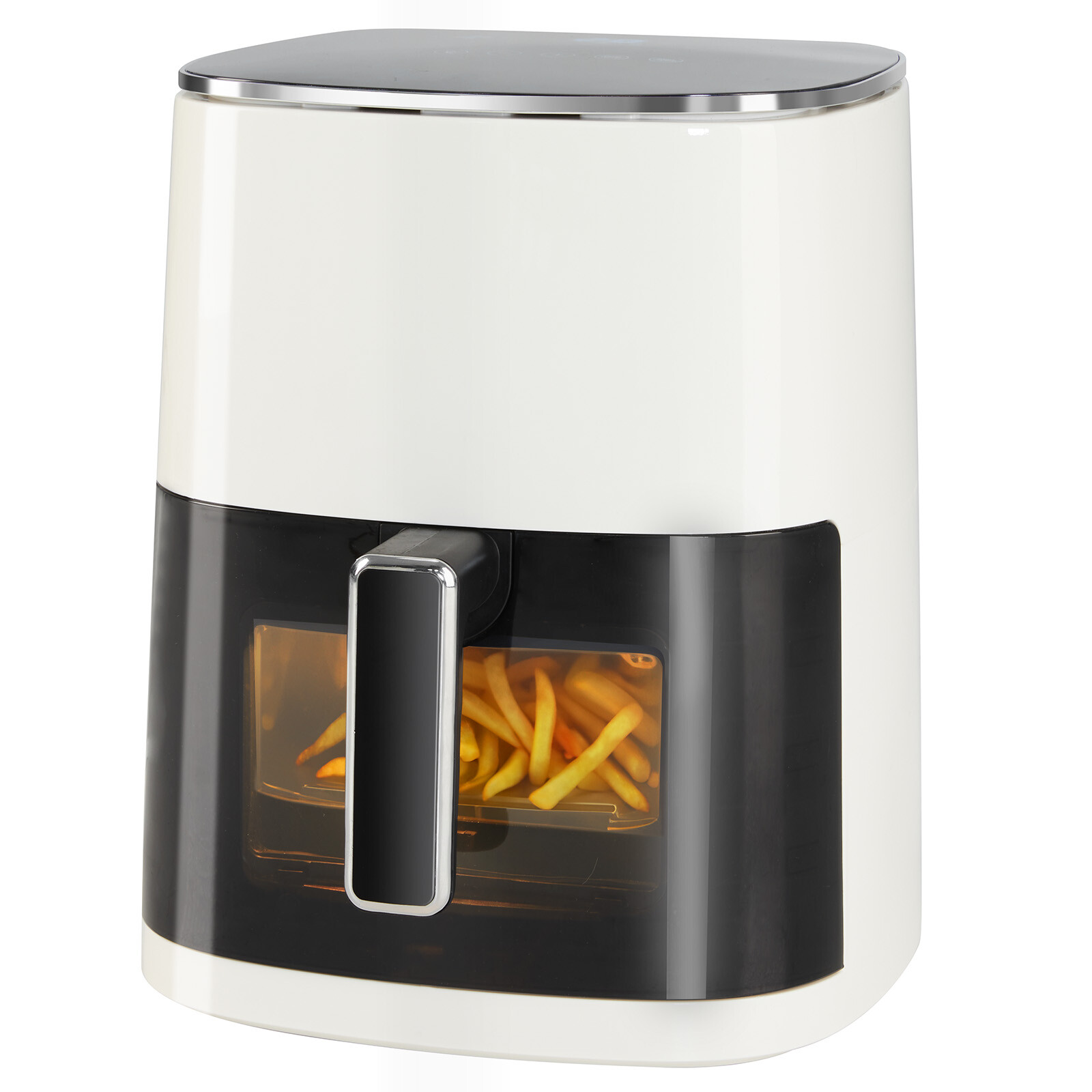 White 9-in-1 Air Fryer, 6.3 QT, Temperature Control and Dishwasher-Safe Basket