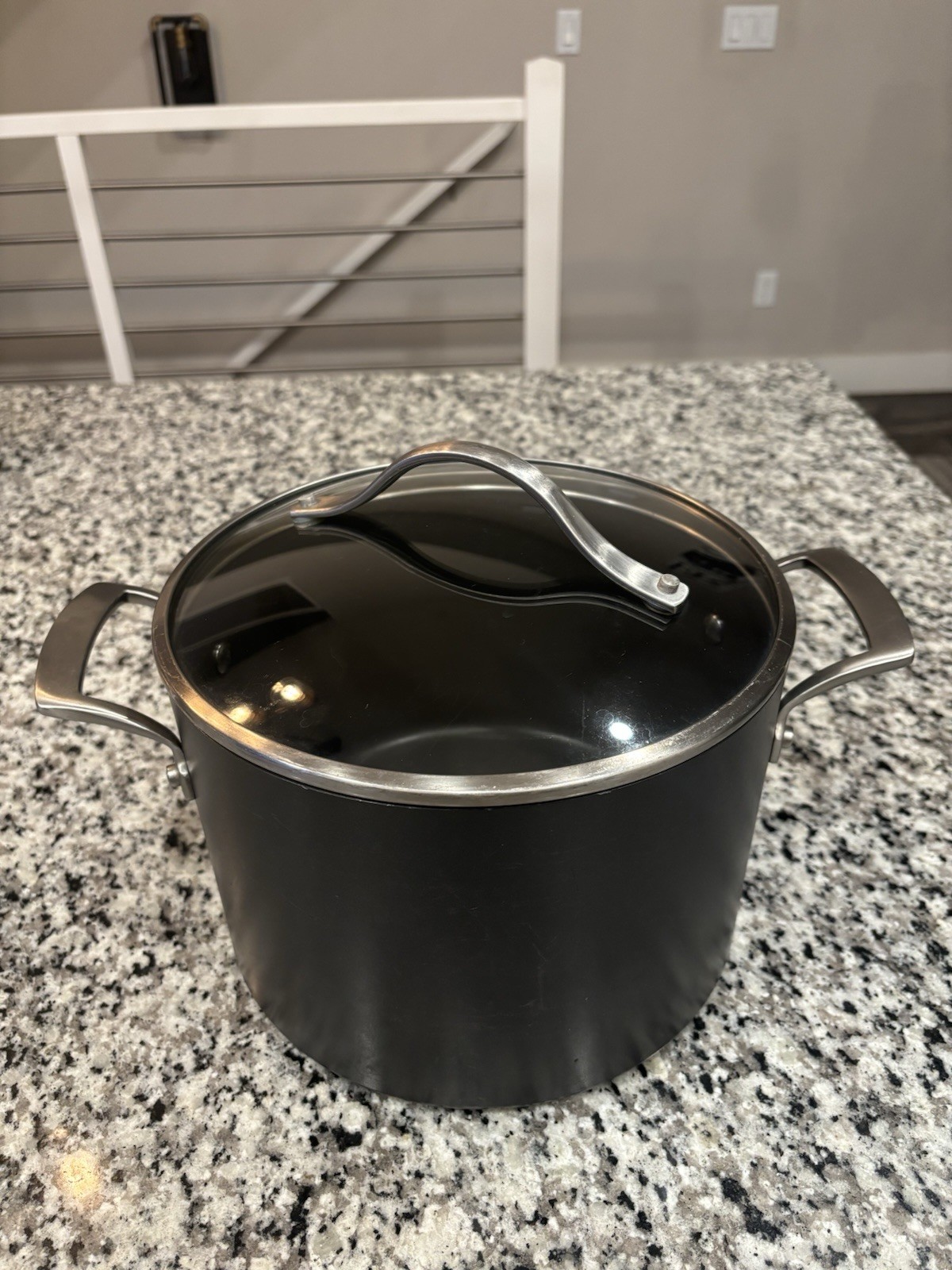 Kirkland Signature Hard Anodized Nonstick Pot 7.5L 8 Qt
