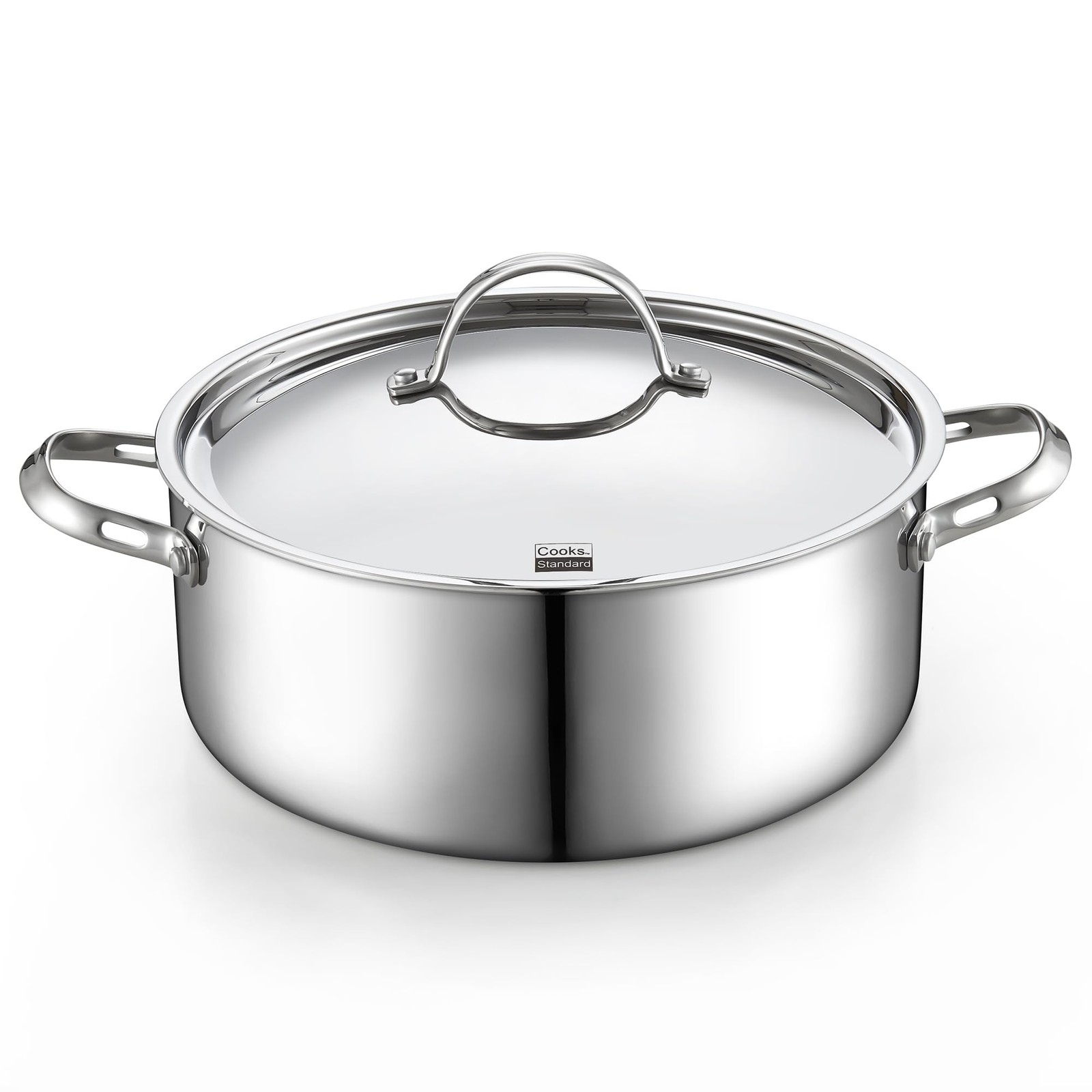 Multi-Ply Clad 7 Quart Stock Pot, Stainless Steel Dutch Oven