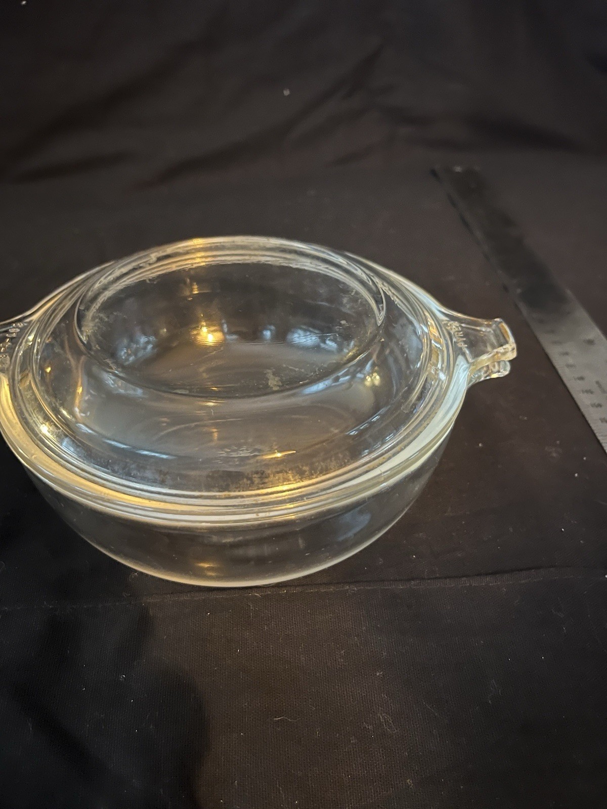 PYREX-Vintage-019- Casserole/Baking Dish (20oz/600ml) w/original lid