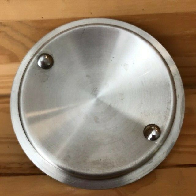 Stainless Steel Lid 6 1/8 Outer Diameter (5 3/8 Inner Diameter) Stay Cool Handle