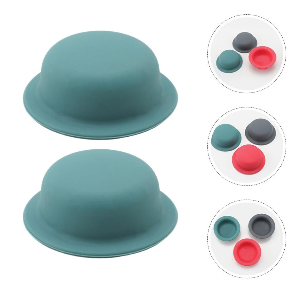 2Pcs Silicone Pot Lid Knob Covers Anti-Scalding Heat Resistant Pot Handle Gri…