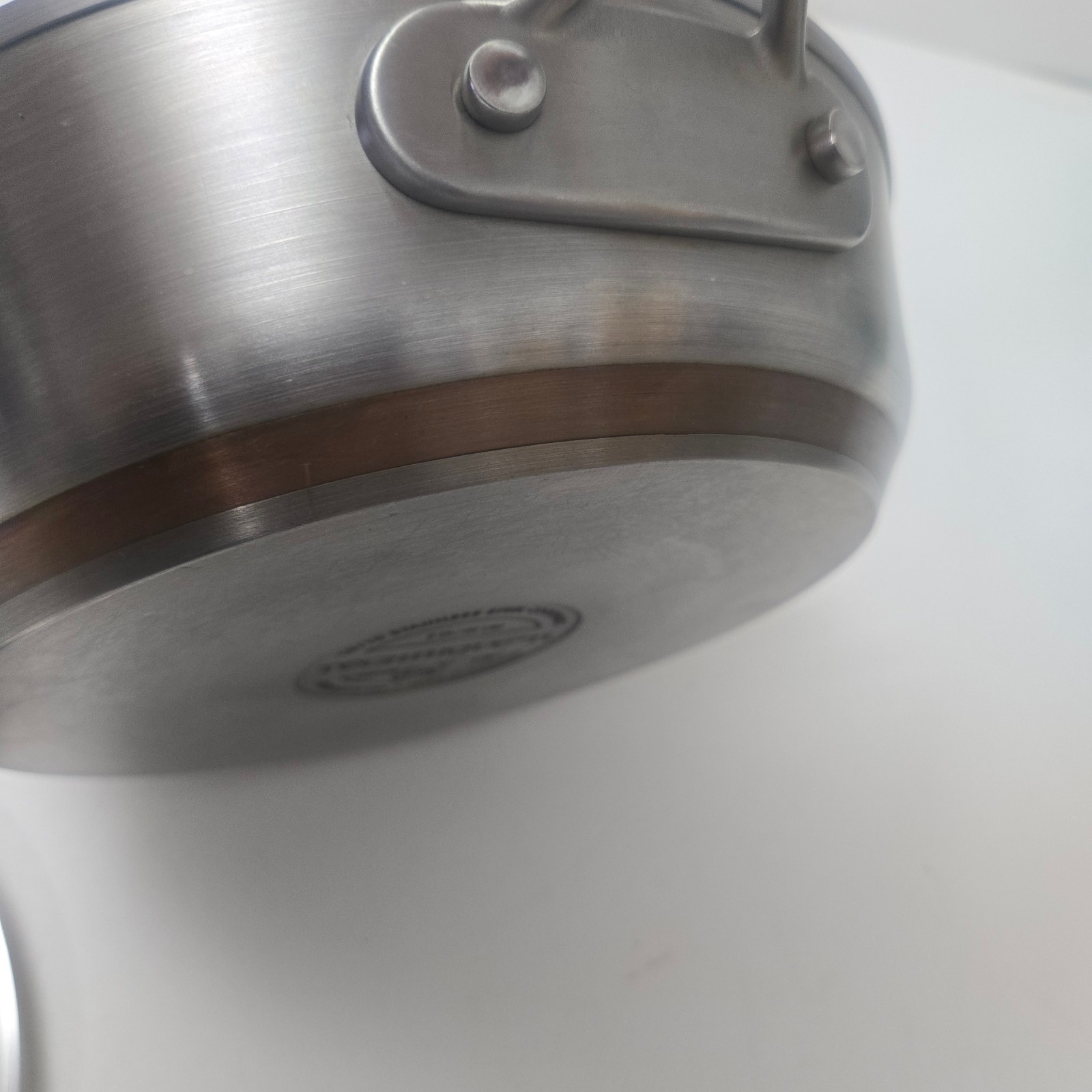 Technique Ti 9in 22cm 18/10 Stainless Steel Frying Pan Skillet Heavy Duty W/Lid