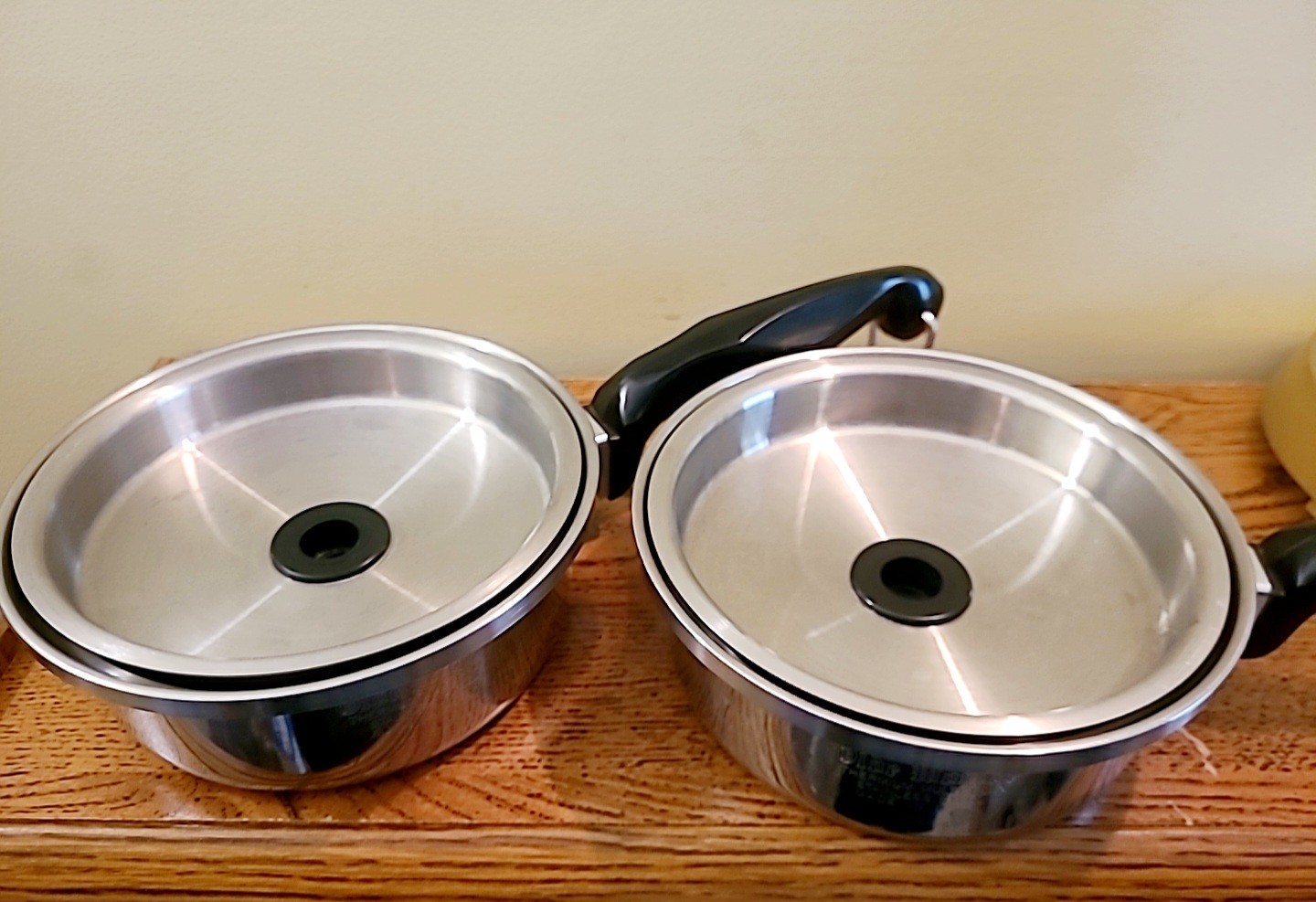 Olde Worlde Thermium Multi-Plex Stainless Steel Saucepan & Lid 1 Quart Set