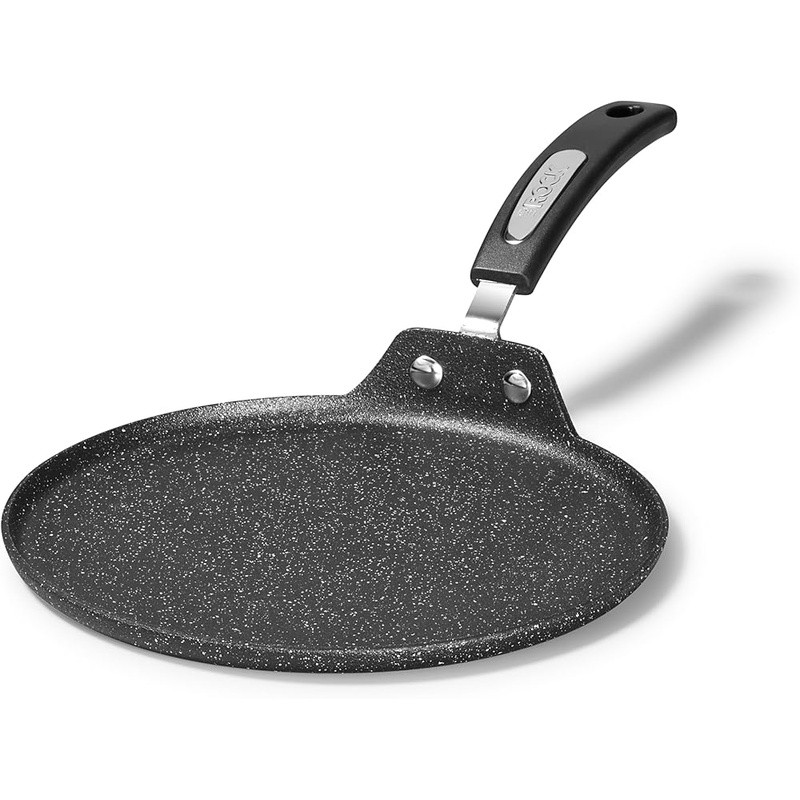 Non-Stick Fry Pan Scratch Resistant Oven Safe Cookware W/ Even Heat Distribution