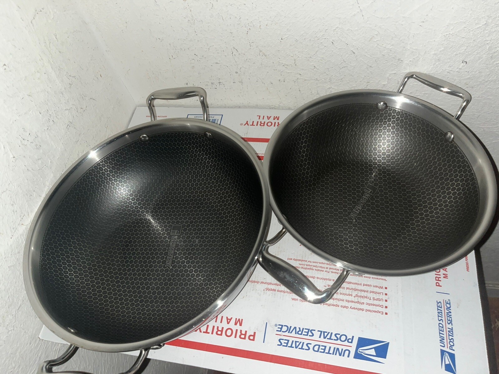 BERGNER Hitech Triply Stainless Steel Non Stick Prism 10” / 11-3/4” No Lid