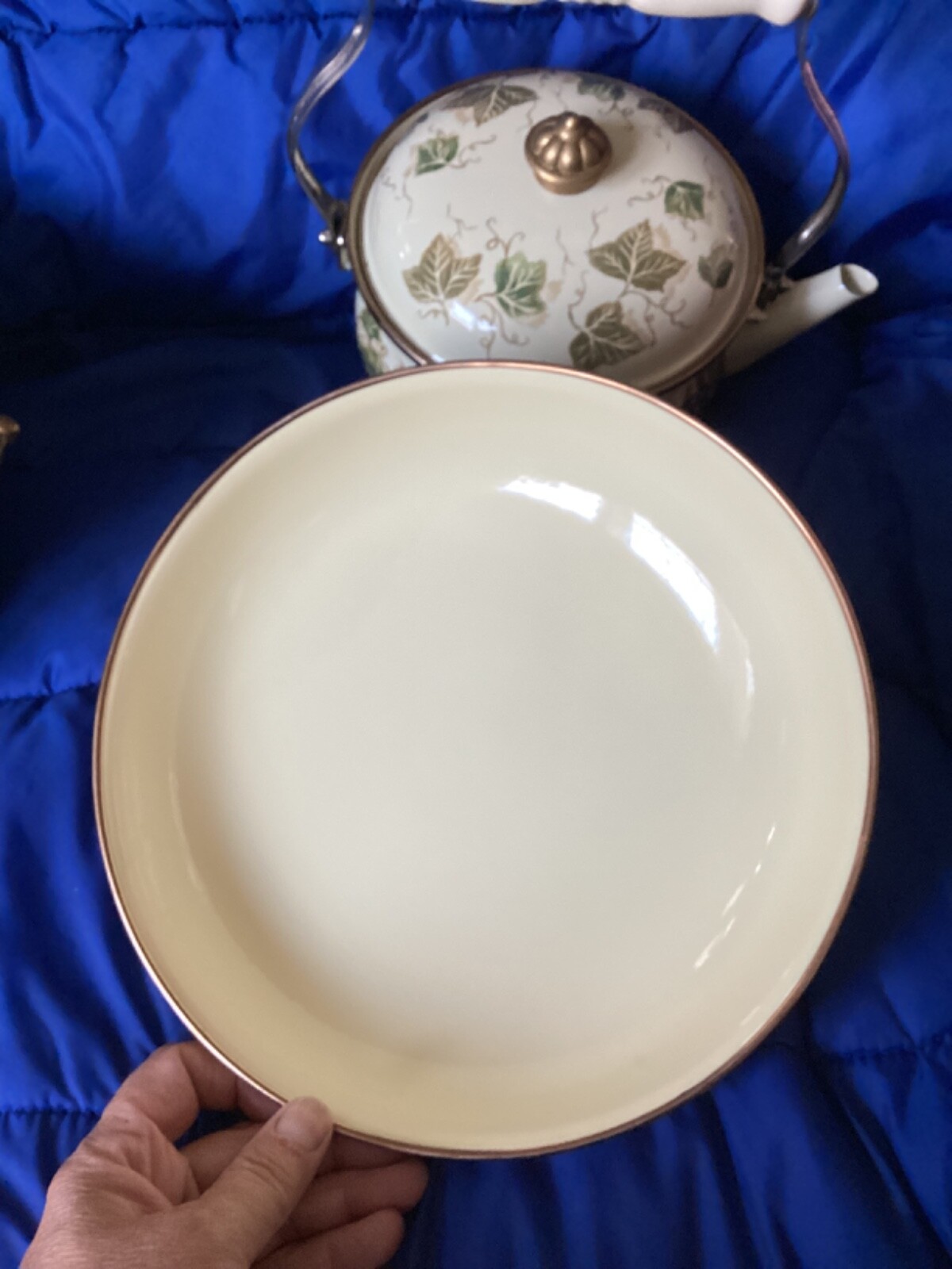 Tabletops Unlimited Vitroceramic Stock Pot and Tea Kettle – Pre-owned