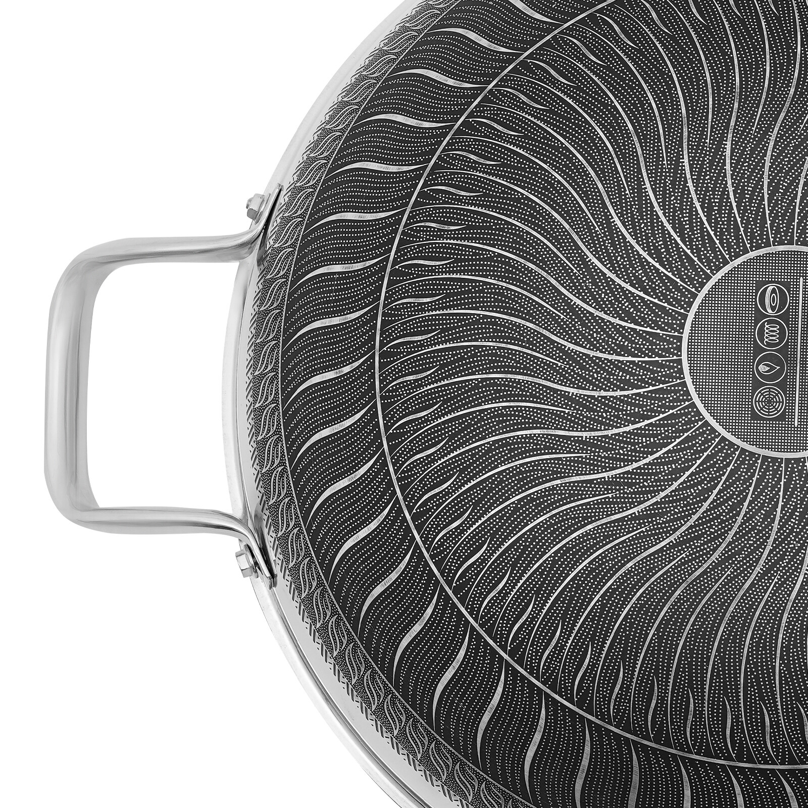Serving Pan Stainless Steel Pan Cooking Pan Frying Pan With Glass Lid for 3-4