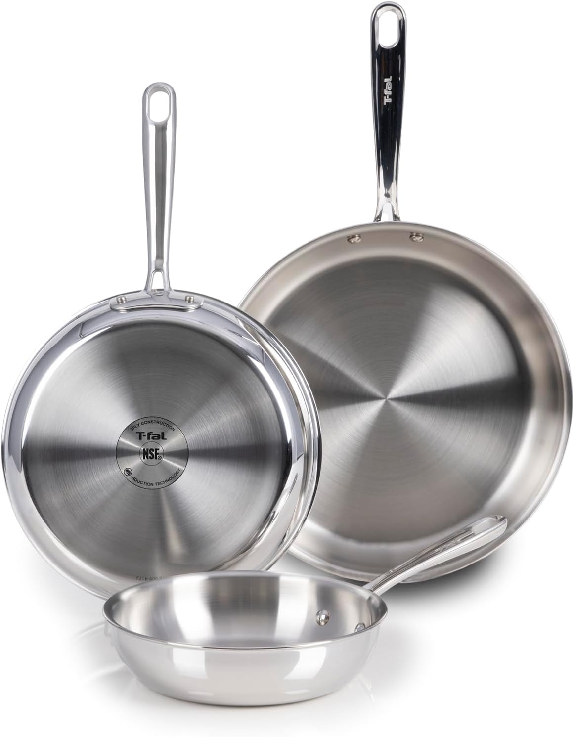 17-Piece Hard Anodized Nonstick Cookware Set – Dishwasher Safe, Black
