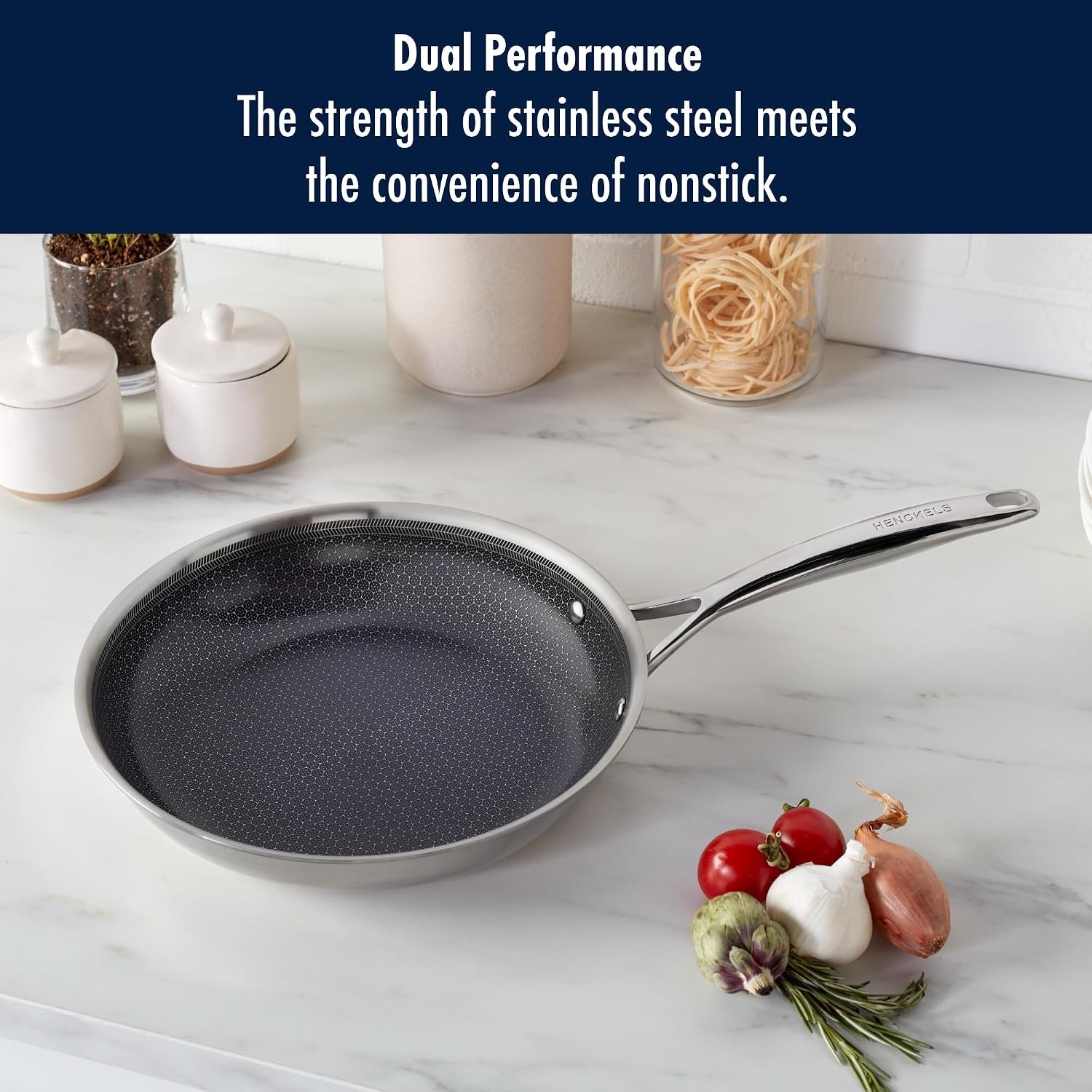 Paradigm 10-Inch Ceramic Fry Pan Oven Safe Up To 500°F | Free of PFAS PFOA PTFE