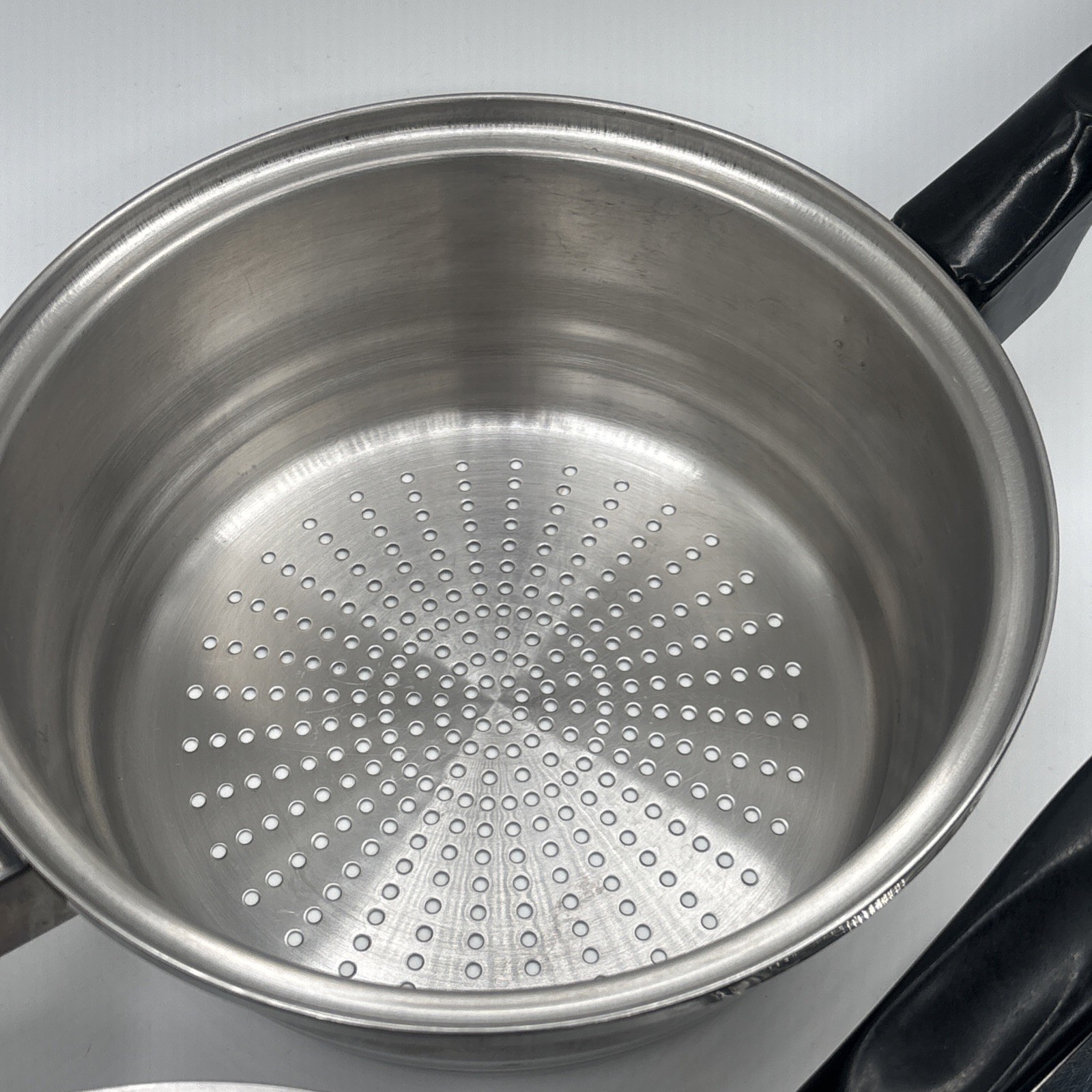Pro-Health Ultra 3 QT Saucepan Induction Core Stainless Steamer Insert & Lid
