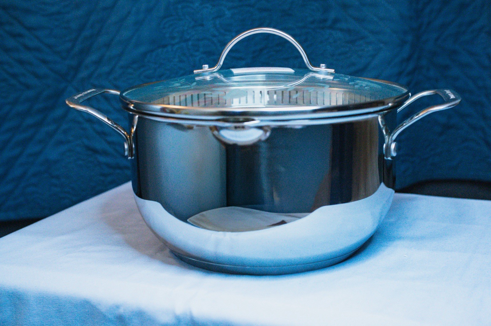 New Princess House Heritage 4.5 Qt Stainless Steel Straining Pot (6314)