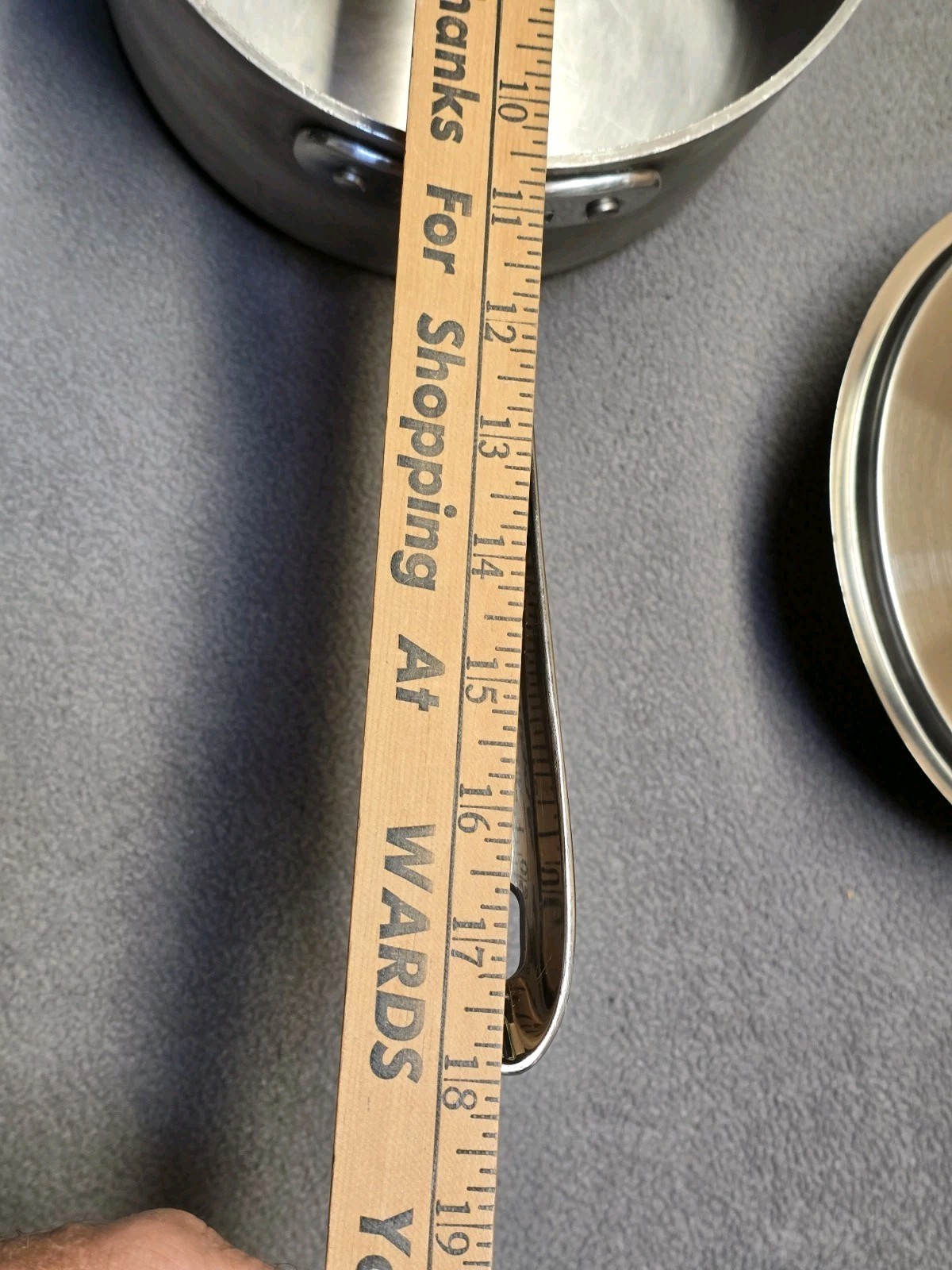 Vintage All Clad Master Chef 2 Stainless Steel 3-1/2 Qt Sauce Pan And Lid