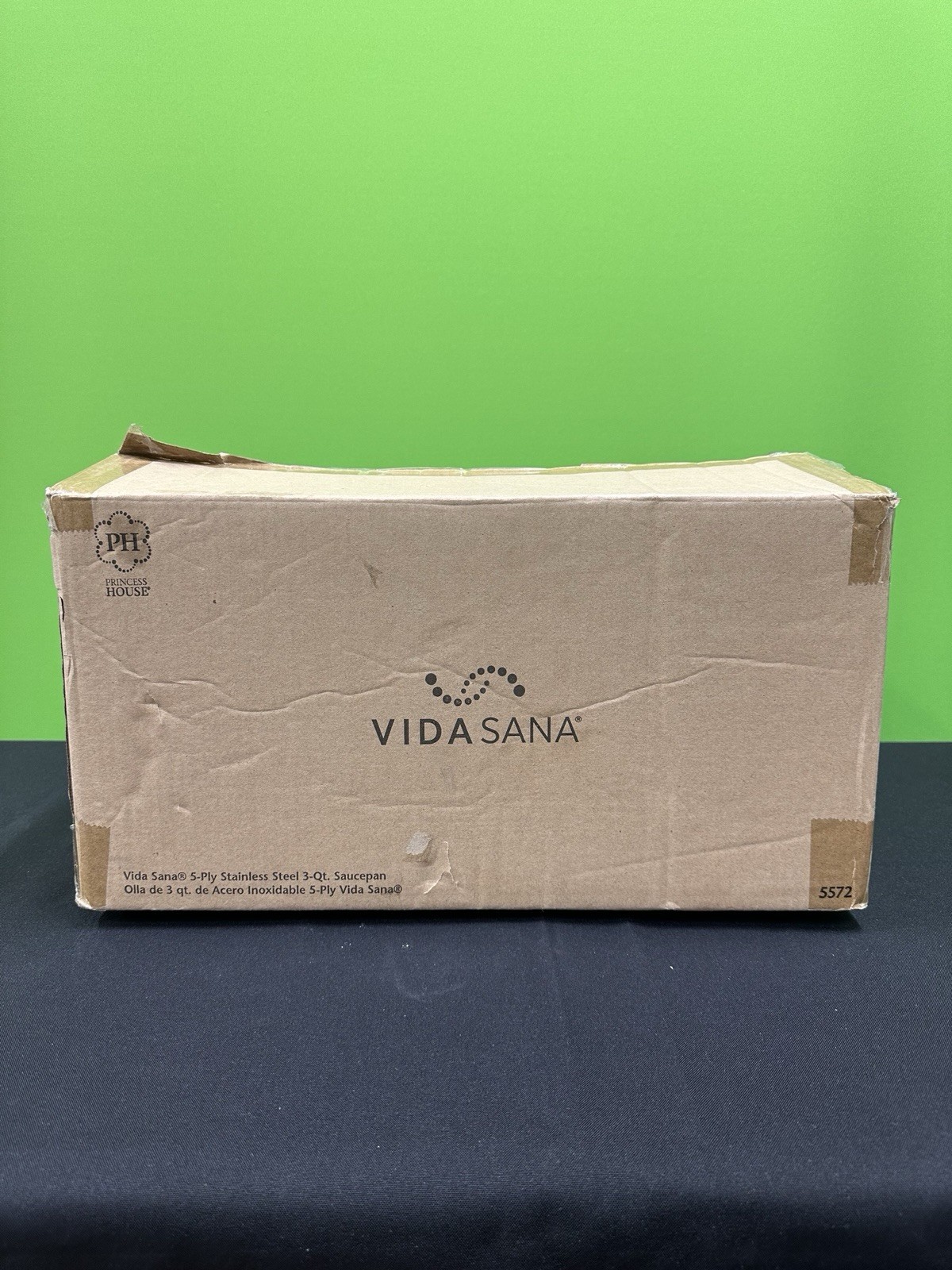 VIDA SANA® 5-PLY STAINLESS STEEL COOKWARE 3-Qt. Saucepan 5572