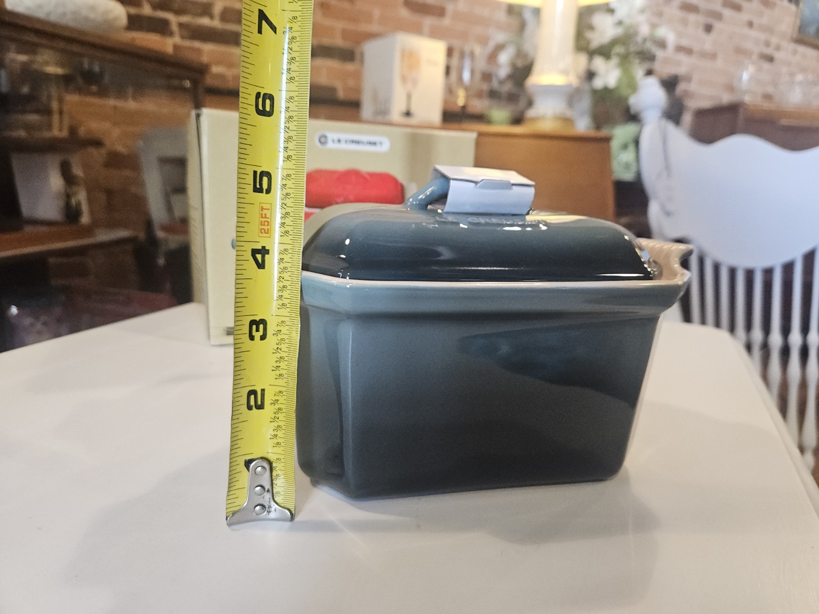 Le Creuset Heritage Ocean .8L Pate Terrine with Press