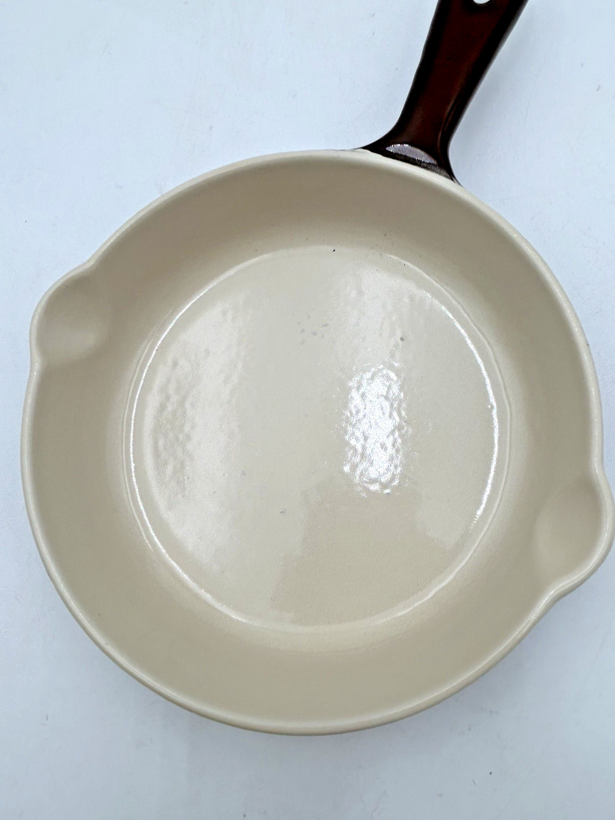 VTG ’60’s Le Creuset Brown Enameled Cast Iron 9pc Set B,24,8,18,14,16 & 4 Lids