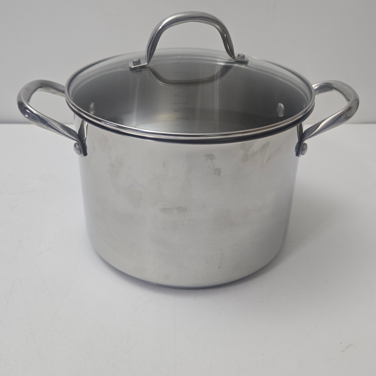 Wolfgang Puck Cafe Collection 8 Quart Stock Pot And Lid Stainless Steel