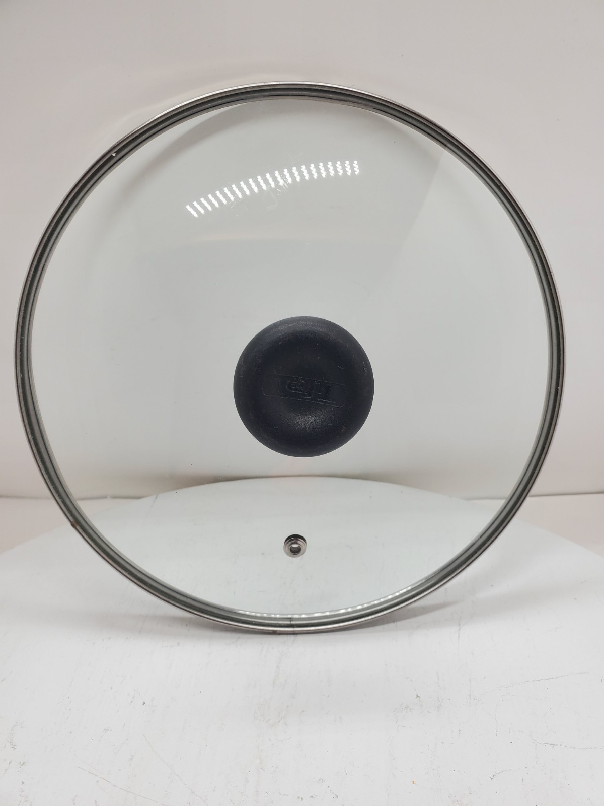 T-FAL Pot Lid Glass Vented Replacement Cover Skillet Pan 9 1/2″lD See Photos