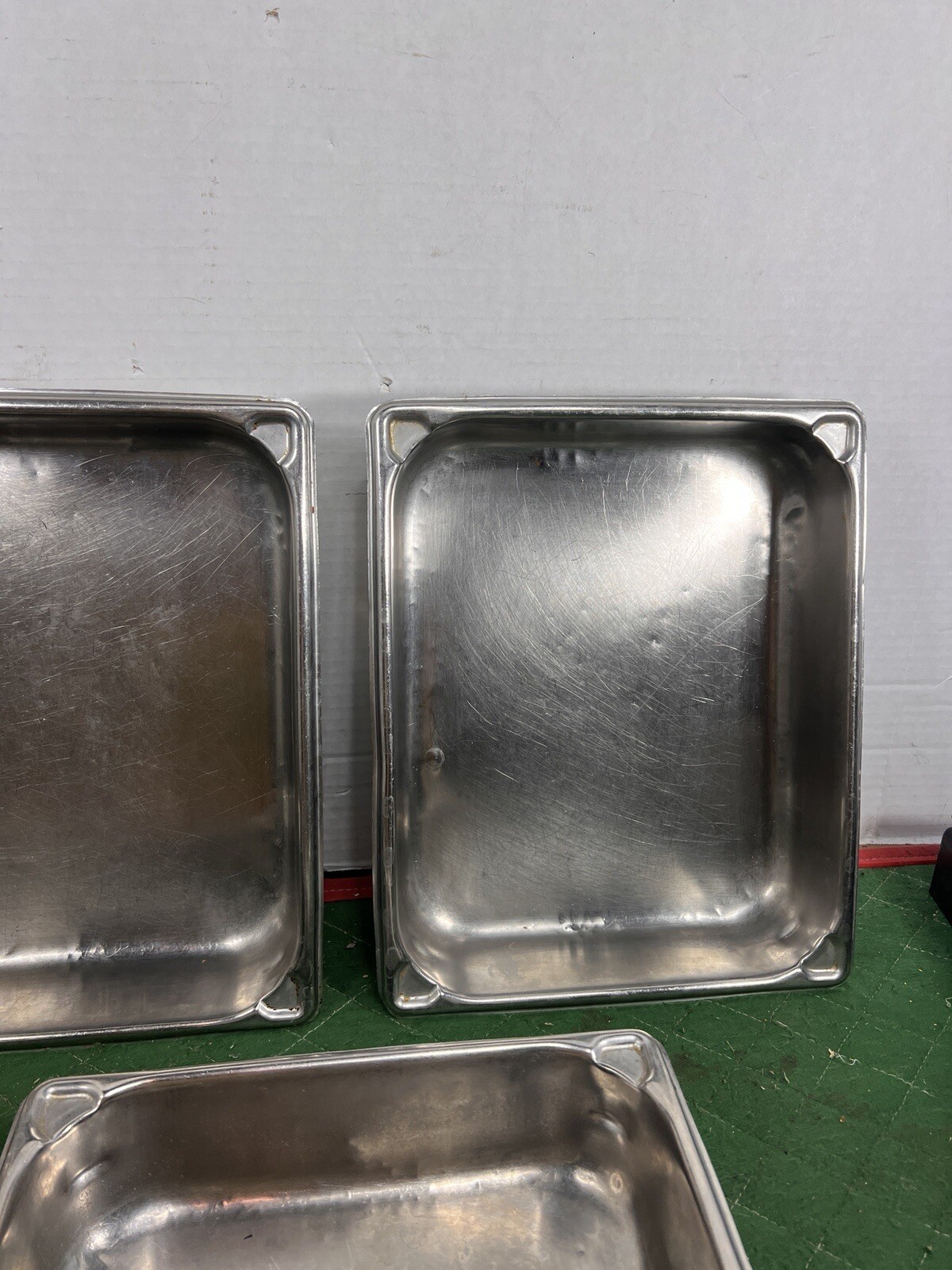 Stainless Steel Professional Kitchen 5 Serving Super Pans II 18-8 USA 3022-7