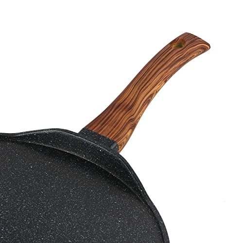Zest Plus Aluminium Die Cast Non Stick Roti/Chapati Tawa – 31 cm | 31 cm Tawa