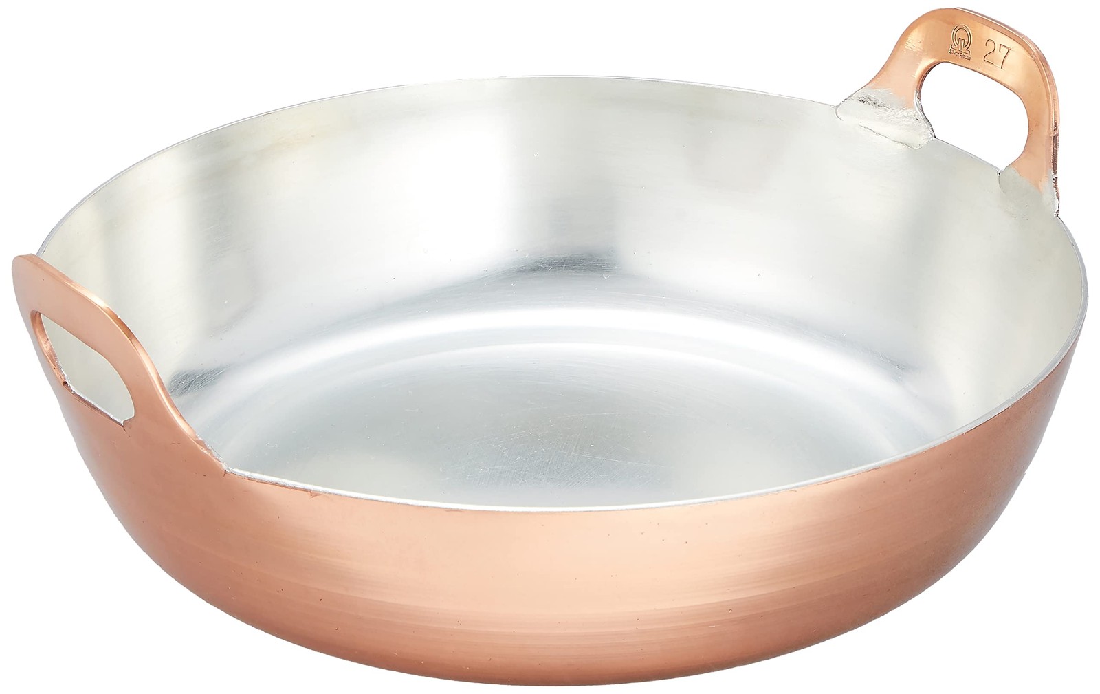 Japan Made 33cm SA Copper Deep Frying Pot TEMPURA NABE High Quality