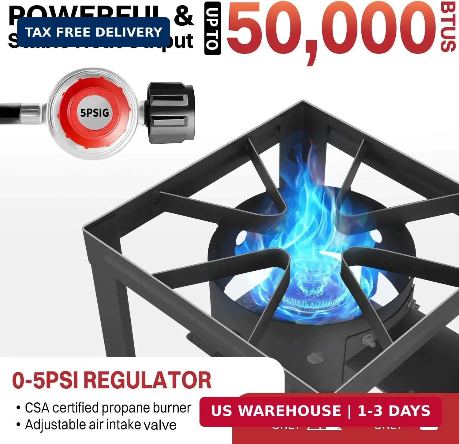 30QT & 10QT Outdoor Fryer | Turkey Fryer | Seafood Boil Pot | Cover & Skimmer In